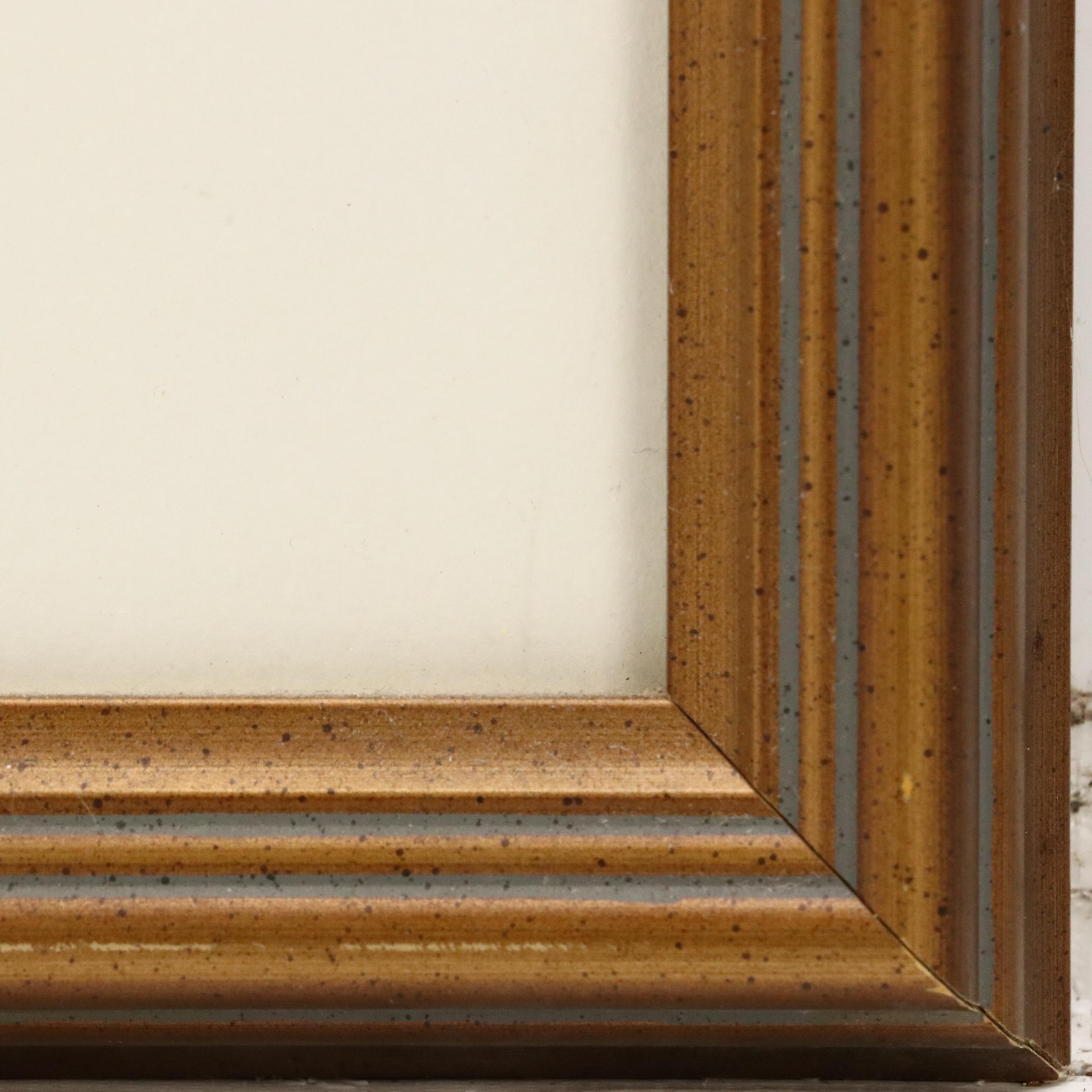 Rural Landscape Pastel Drawing, 21st Century