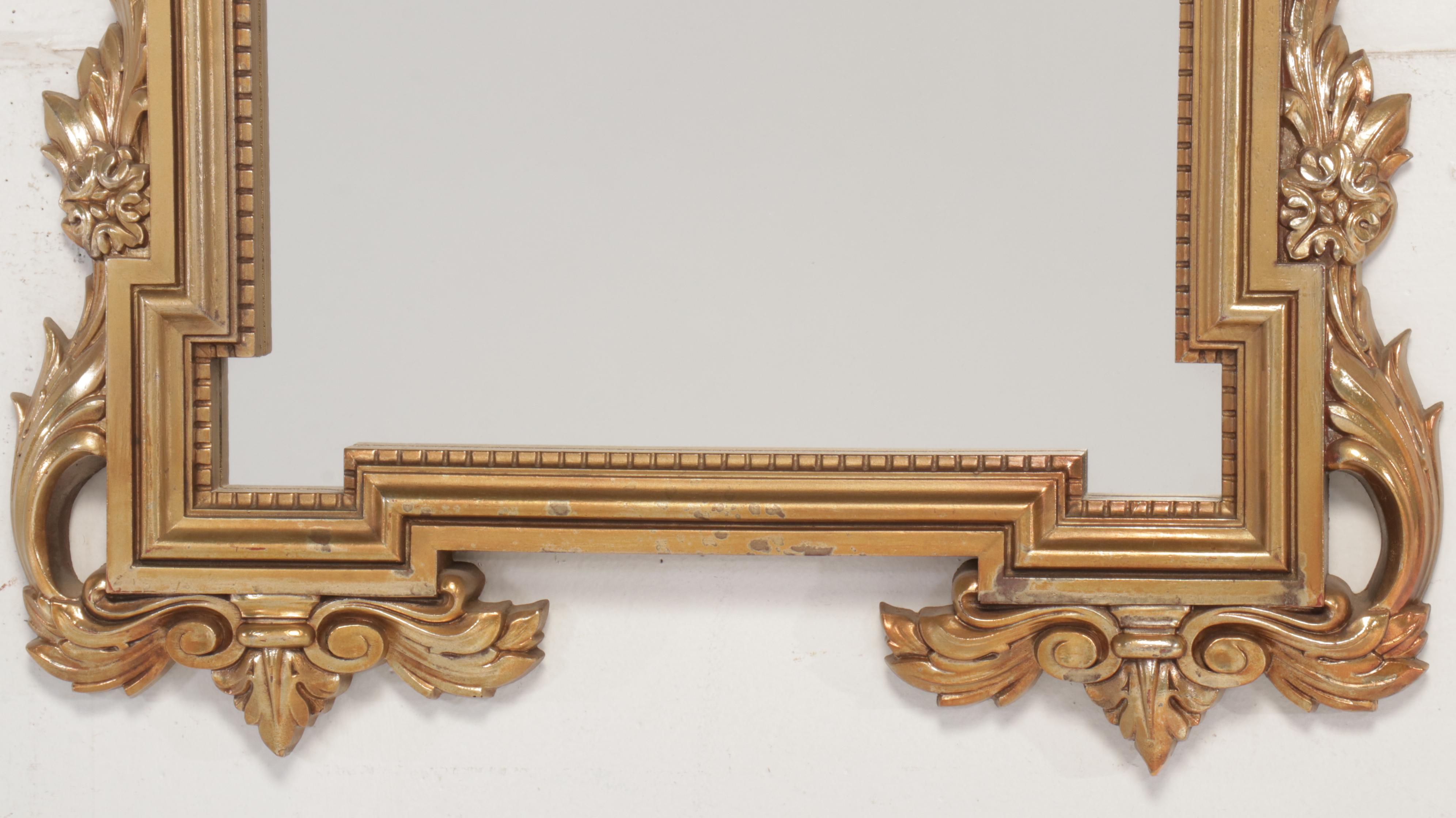 Carolina Mirror Co. Adams Style Giltwood Wall Mirror