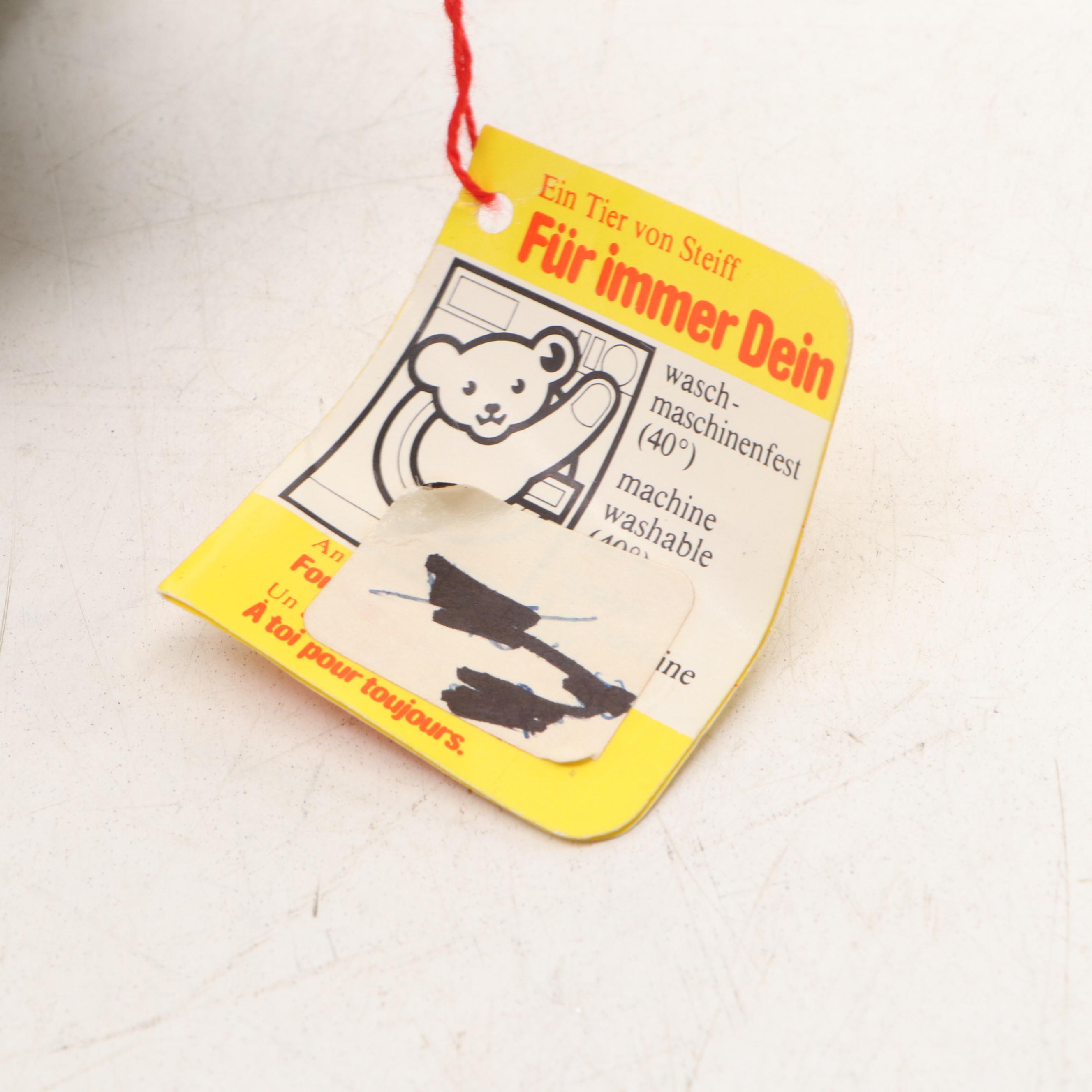 Steiff "Manni" and "Penguin" Stuffed Animals