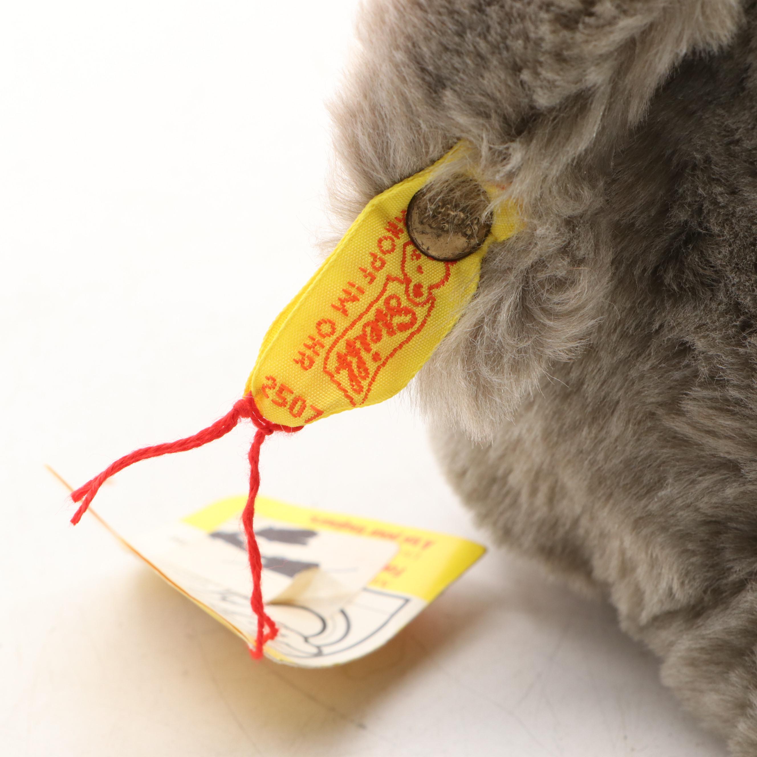 Steiff "Manni" and "Penguin" Stuffed Animals