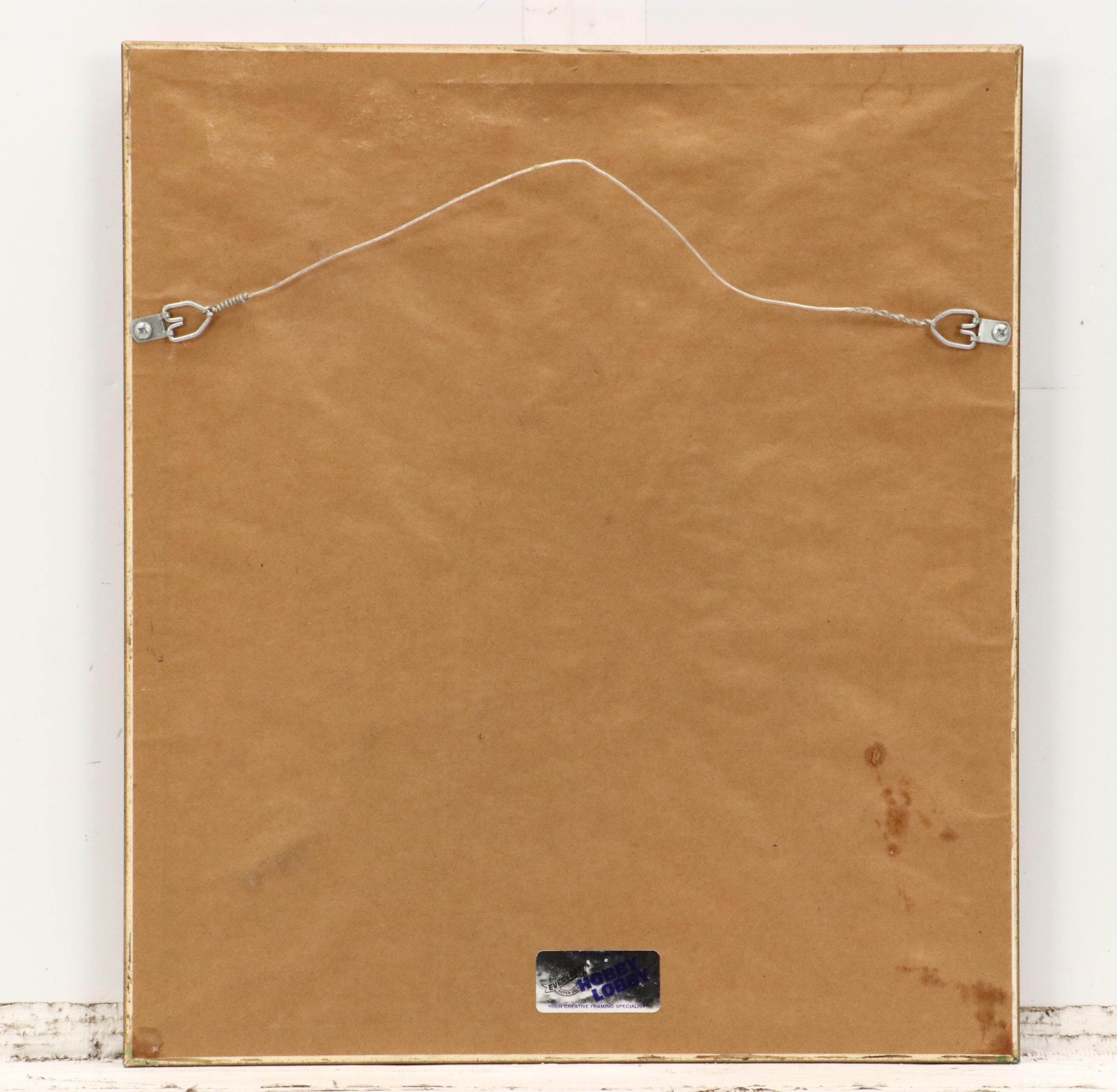 Rural Landscape Pastel Drawing, 21st Century