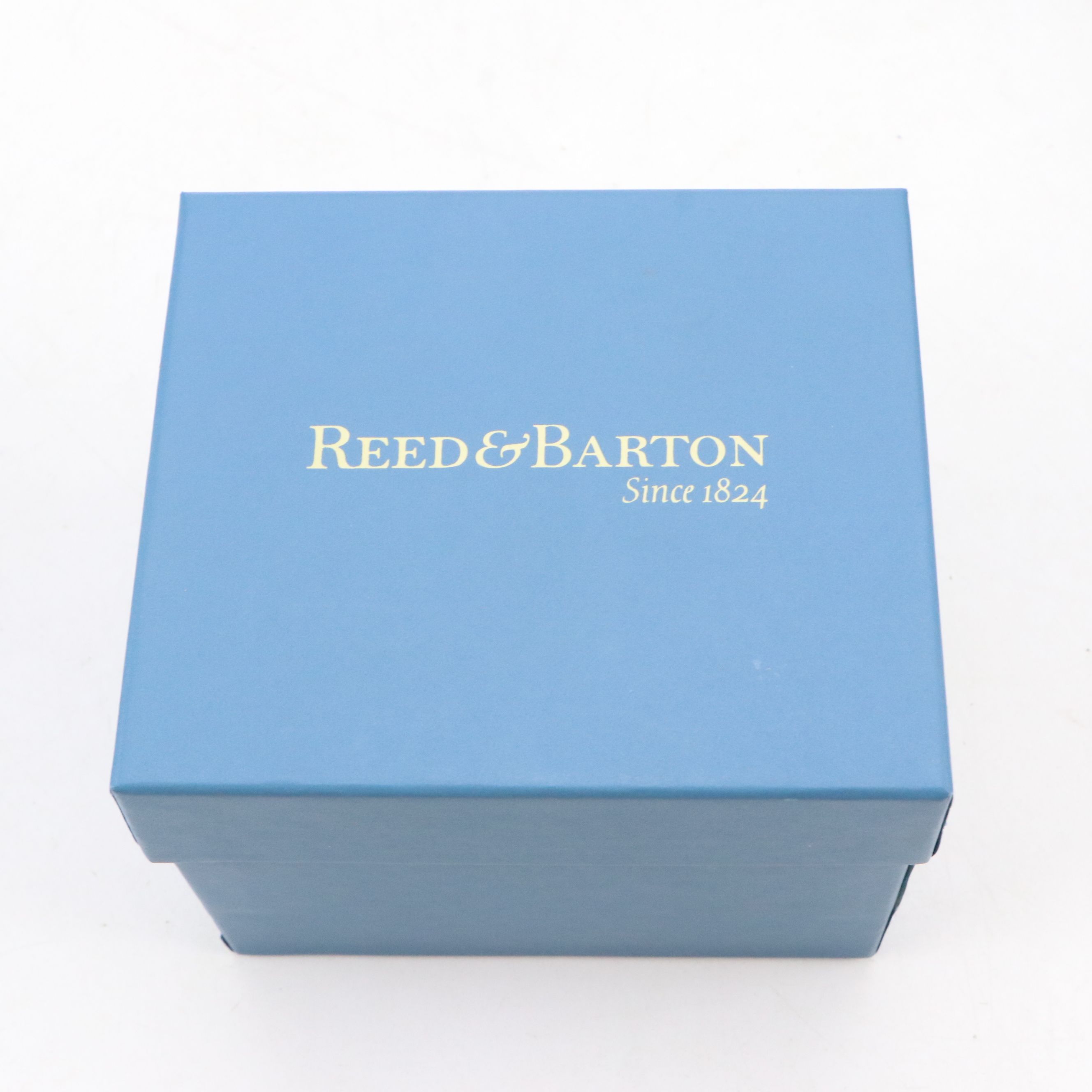 Reed & Barton 1824 Collection "Yearling" Napkin Rings and Lenox Napkins