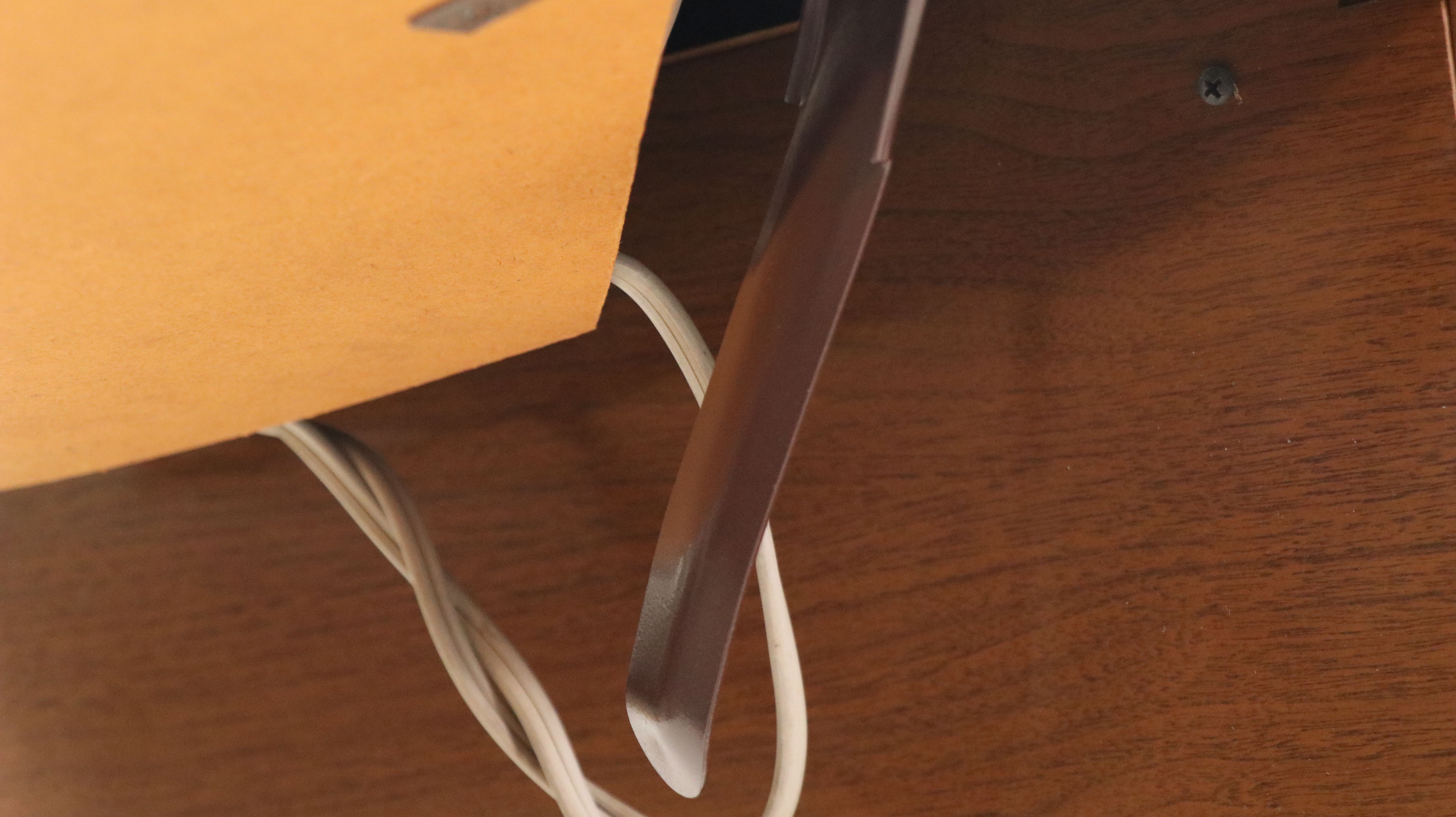 Mid Century Modern Singer Sewing Machine with Walnut Table