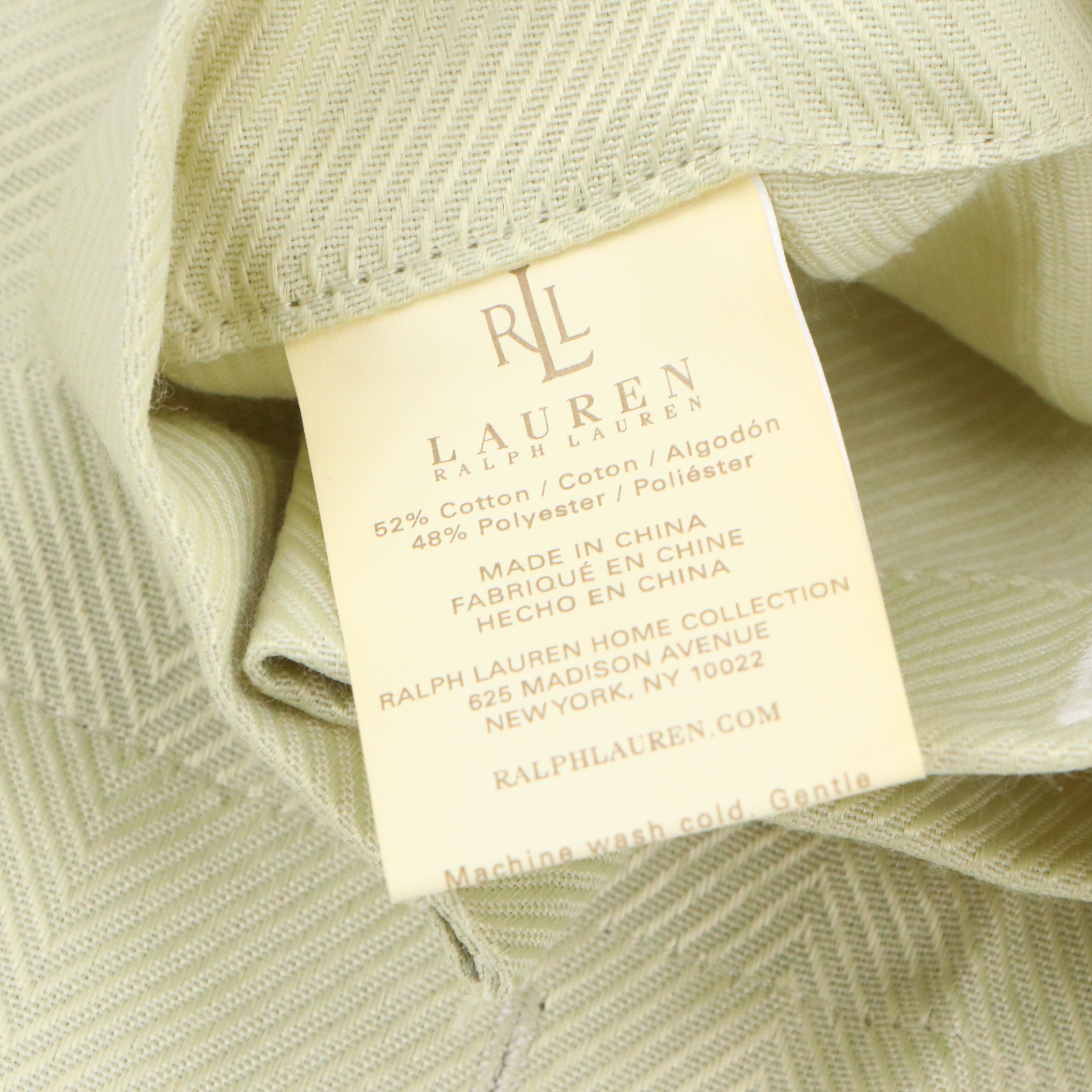 Ralph Lauren Home Shower Curtain with Linen Napkins and Other Table Accessories