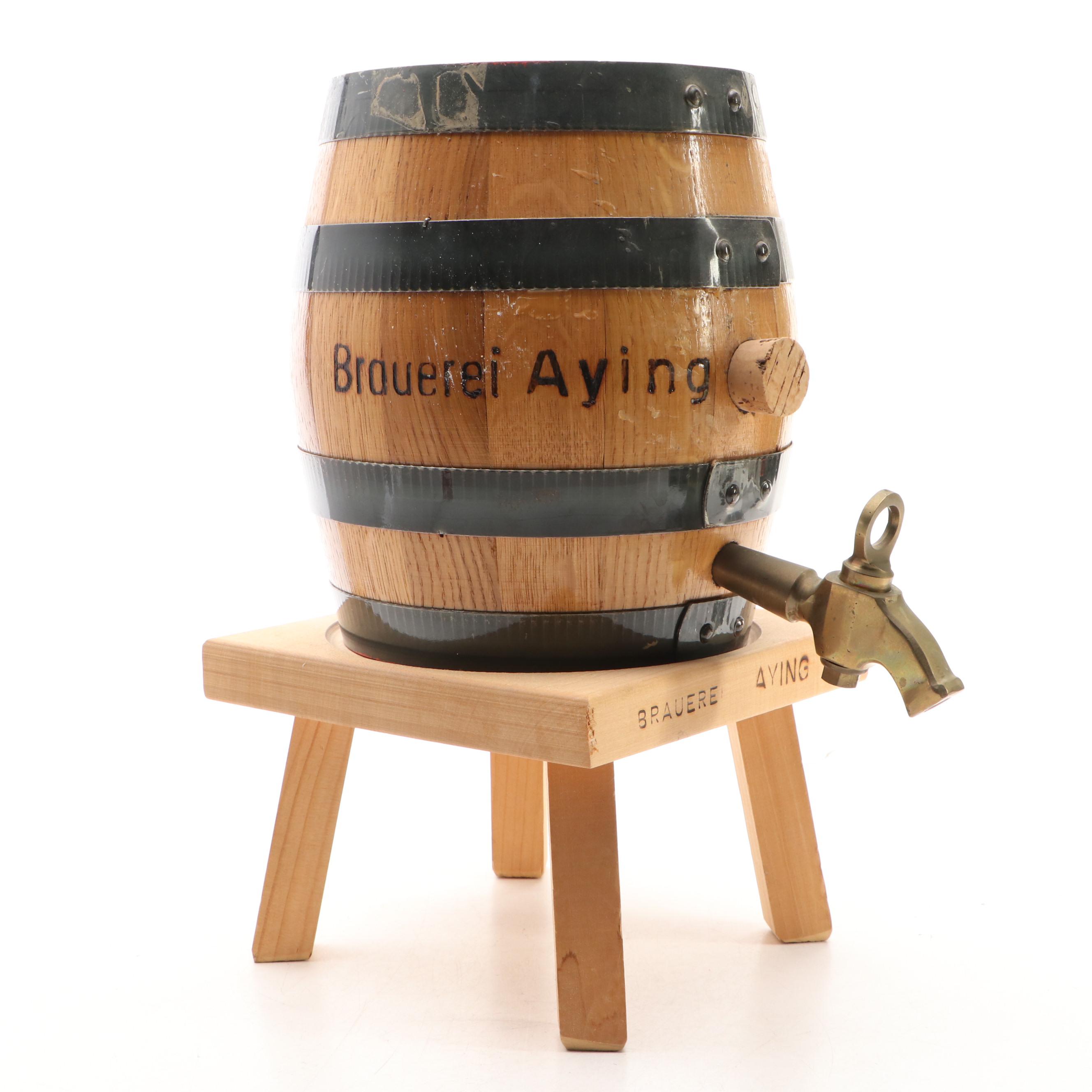 Aying Brewery Barrel Beer Dispenser