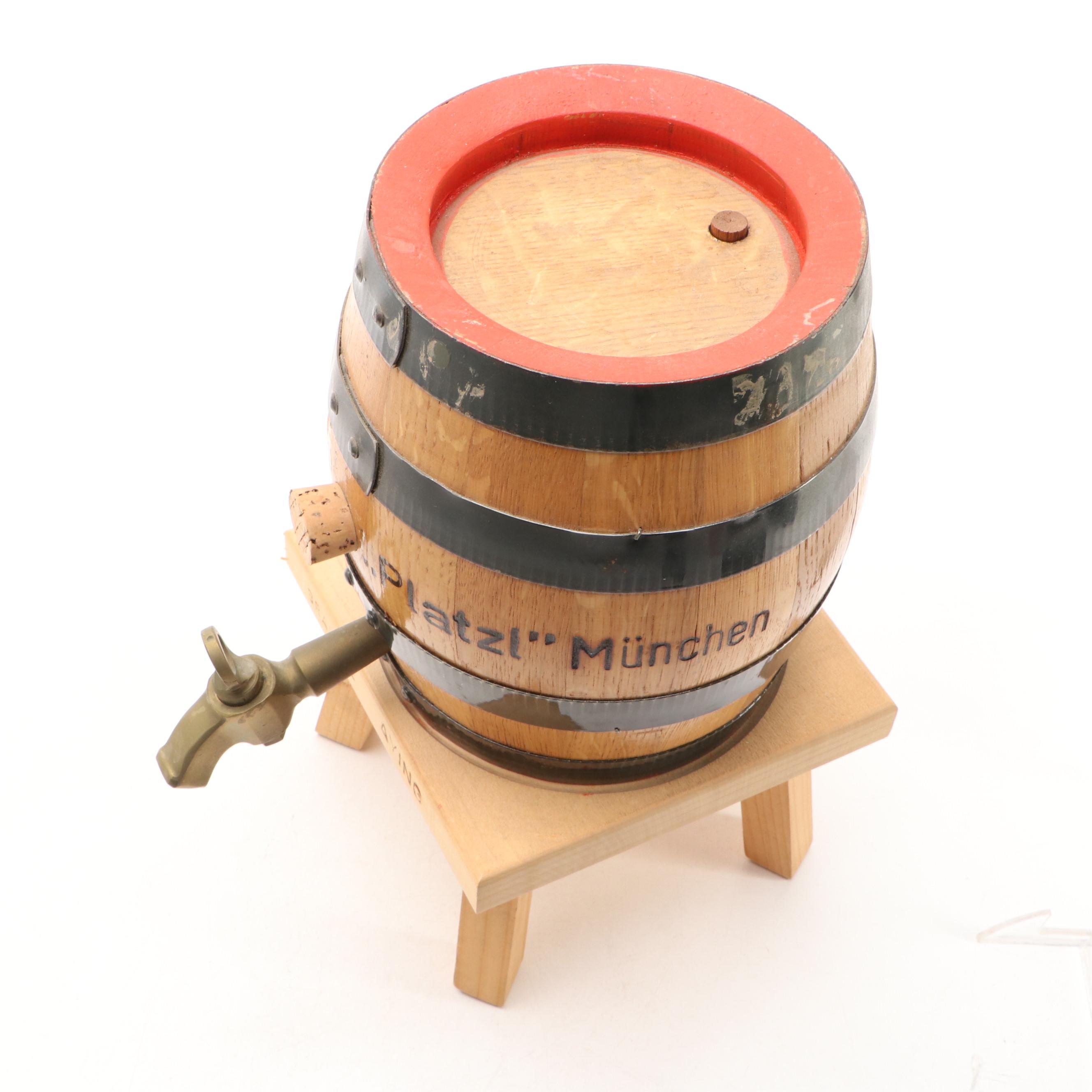 Aying Brewery Barrel Beer Dispenser