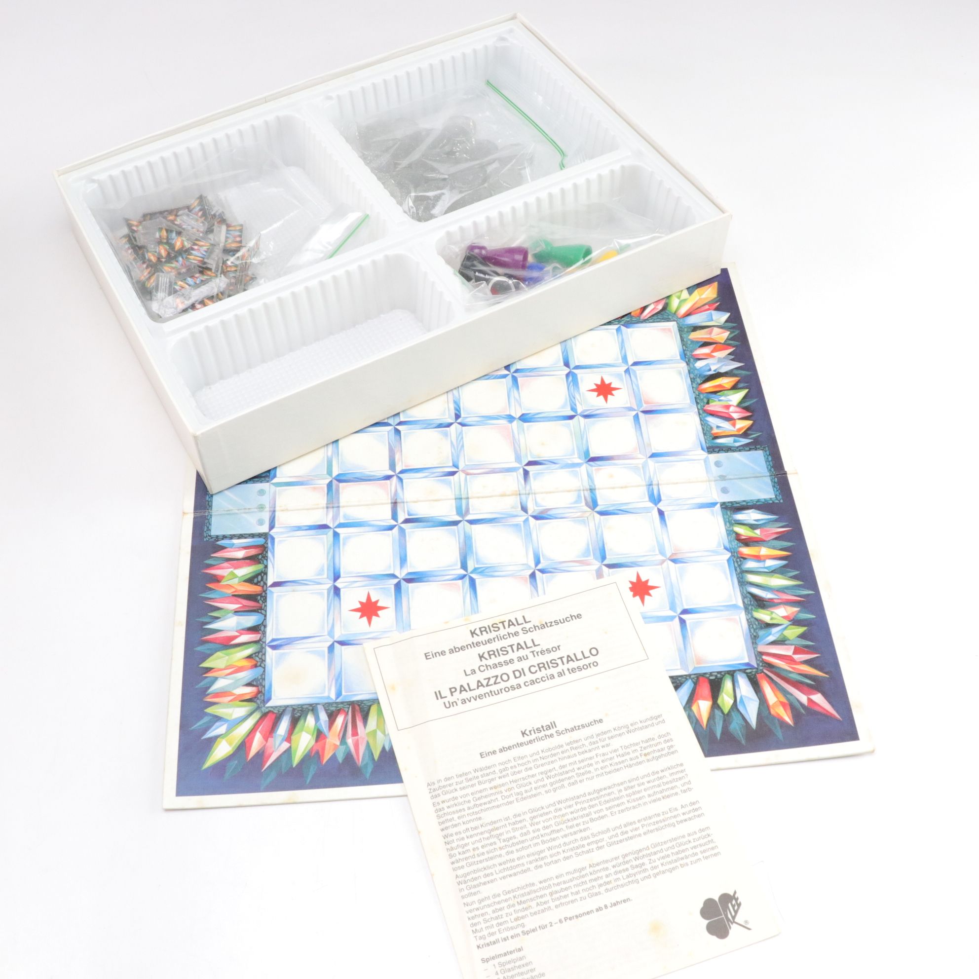 "Kristall" and "Around the World" with More West German Board Games