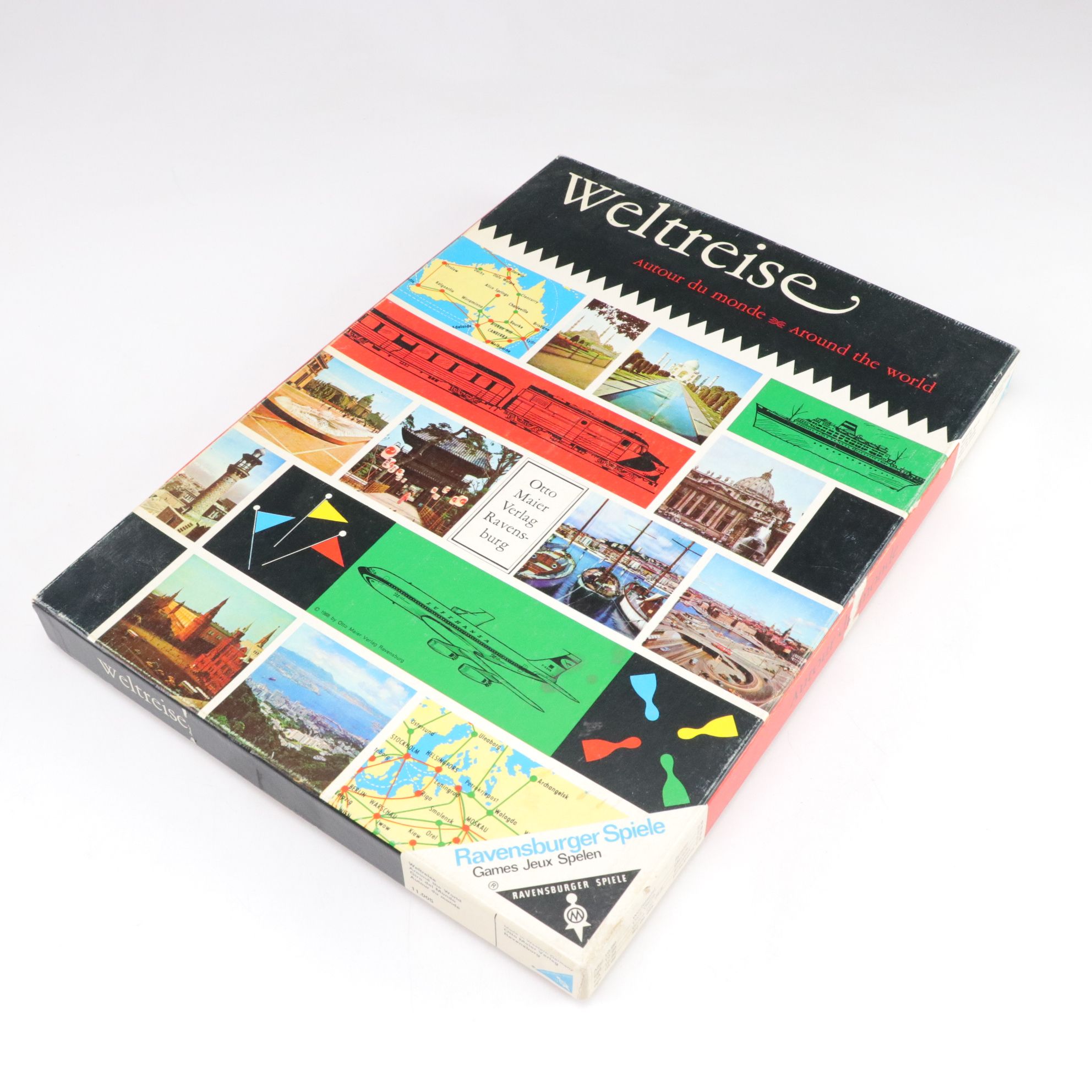 "Kristall" and "Around the World" with More West German Board Games