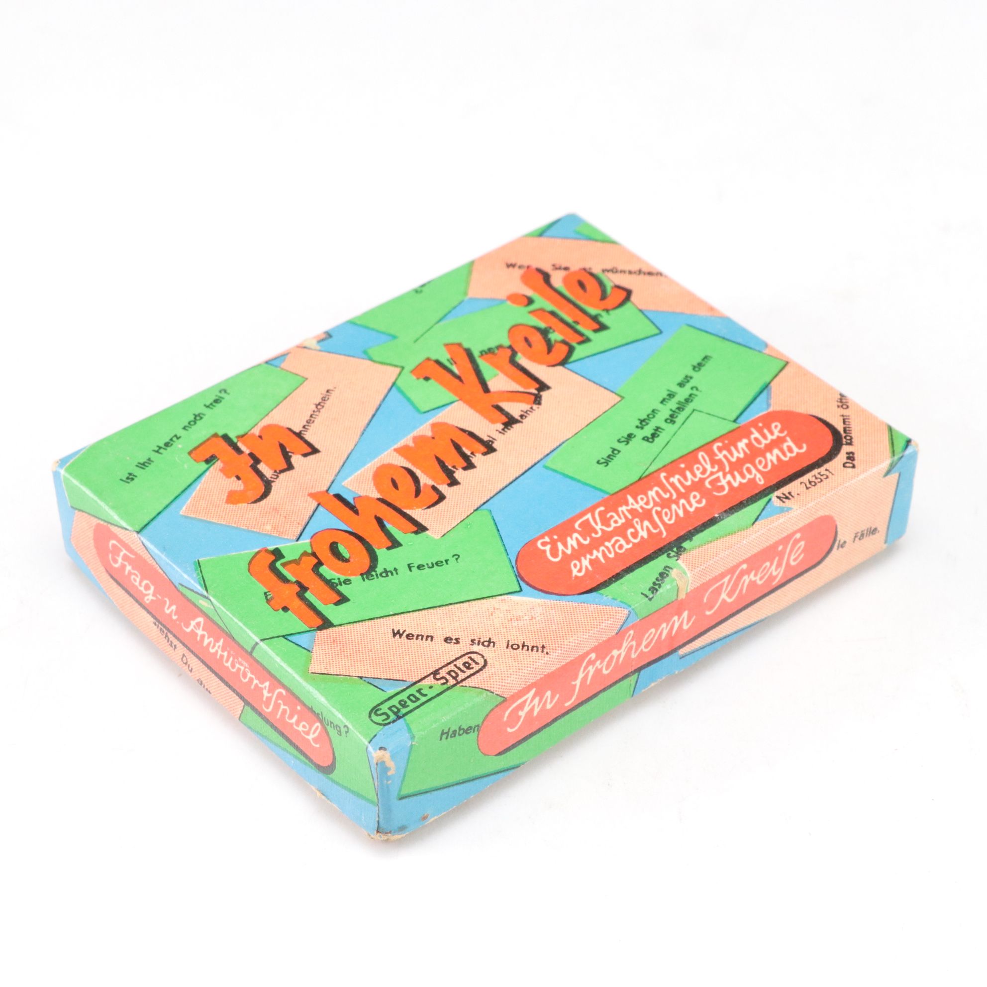 "Kristall" and "Around the World" with More West German Board Games