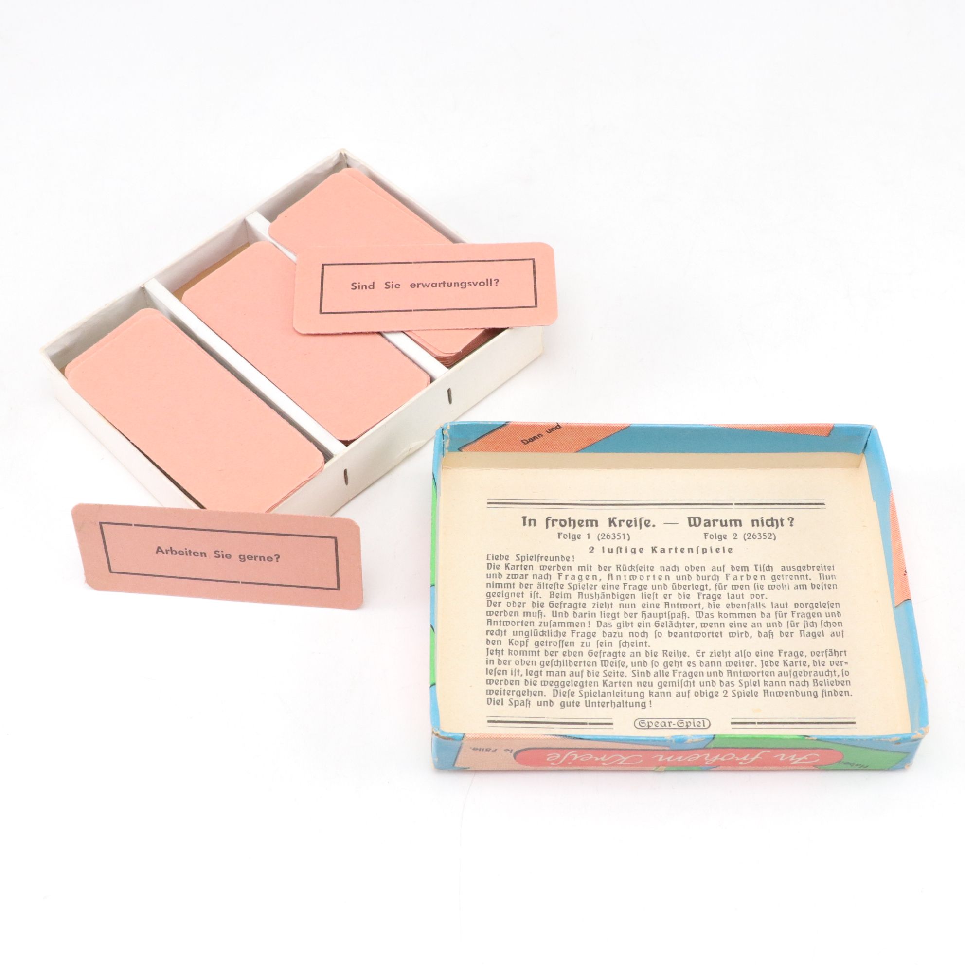 "Kristall" and "Around the World" with More West German Board Games