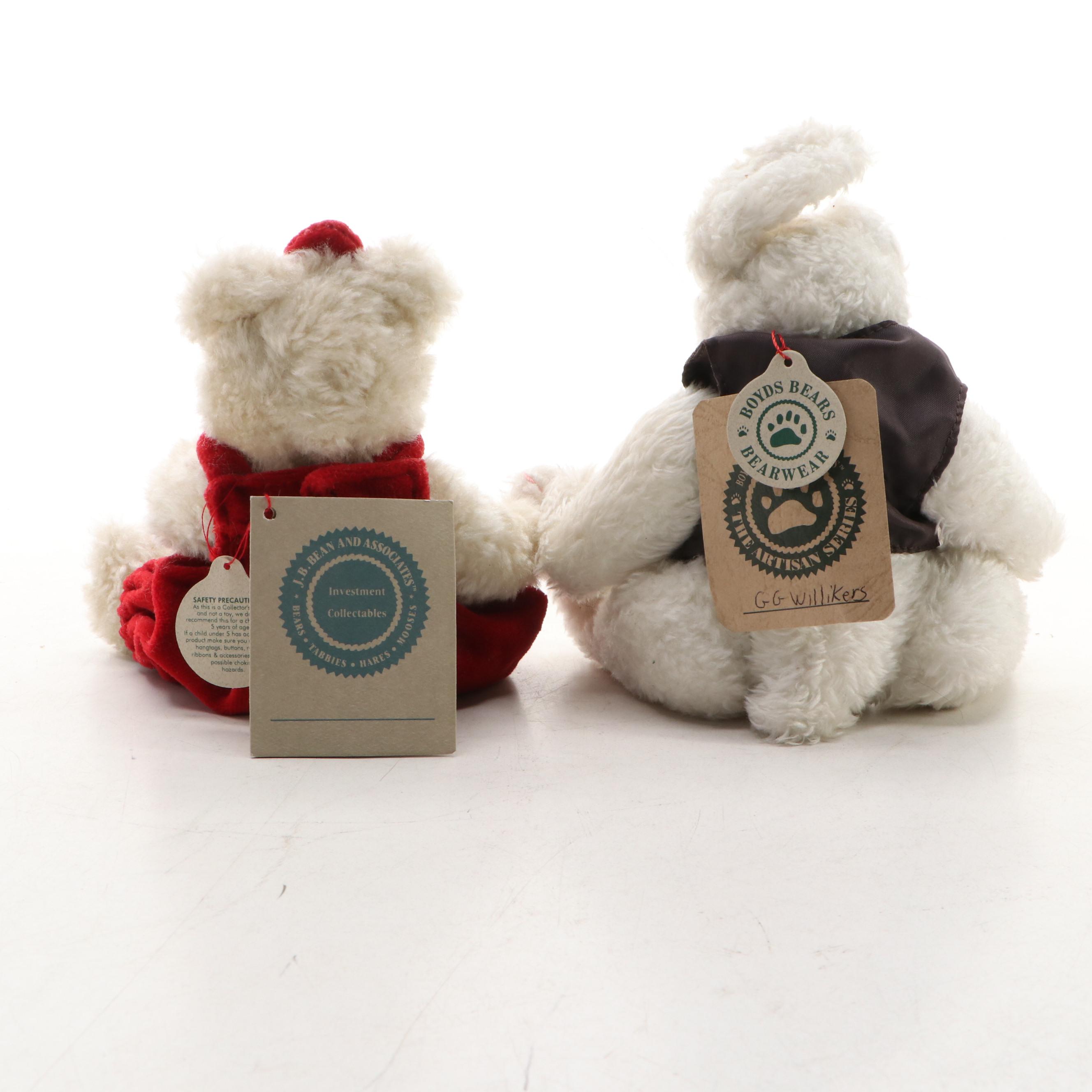 Boyds Bears "G. G. Willikers" and Other Teddy Bear, 1996