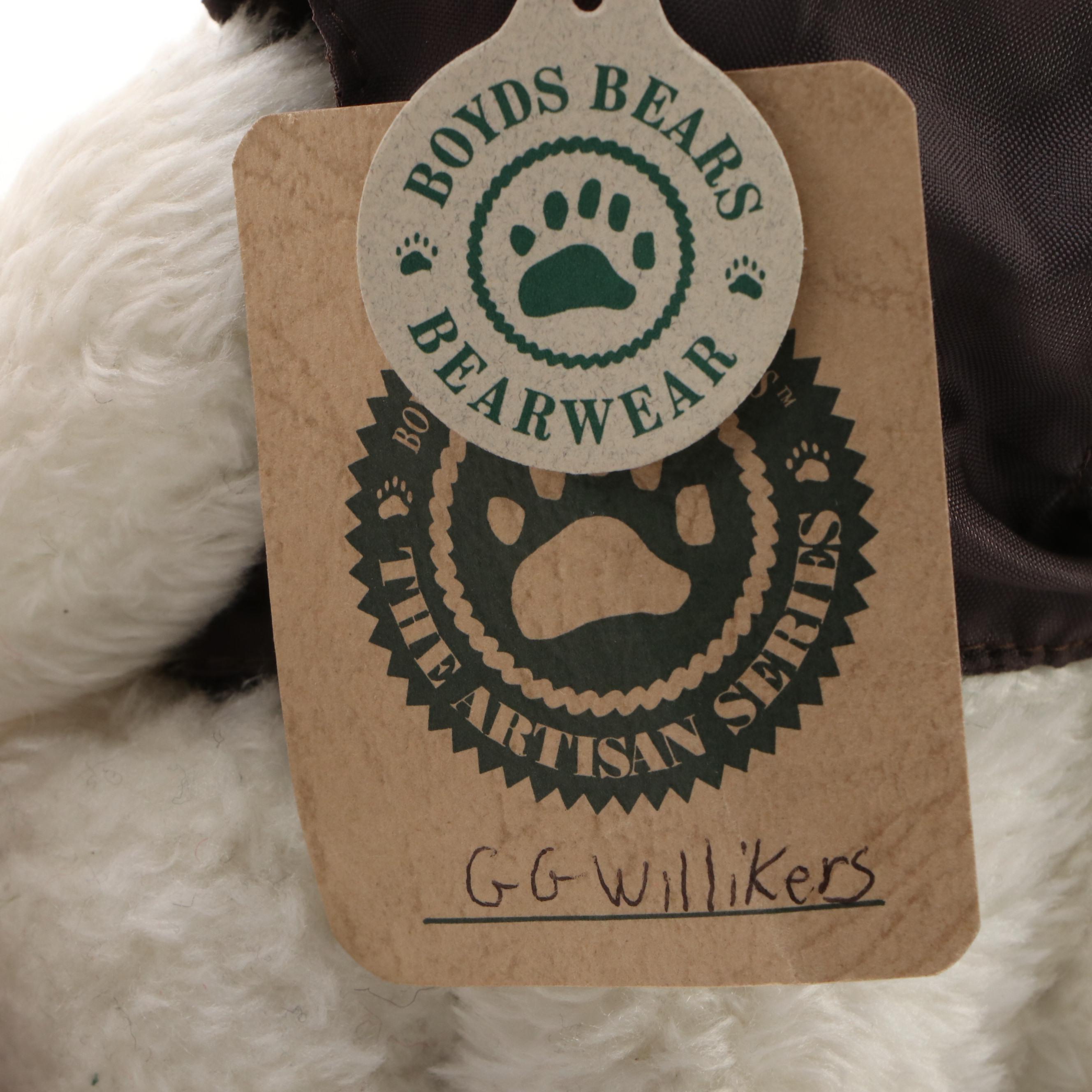 Boyds Bears "G. G. Willikers" and Other Teddy Bear, 1996