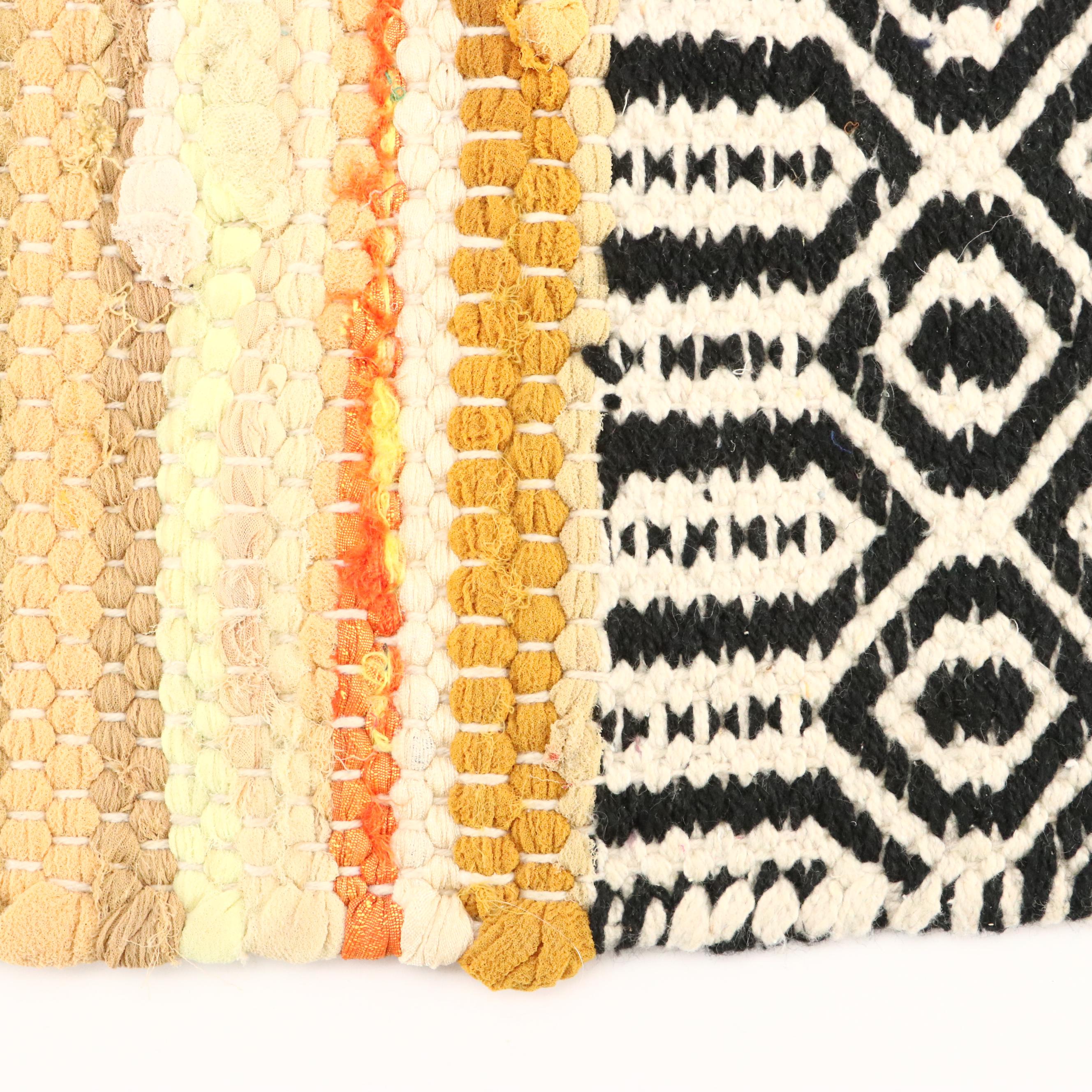 MacKenzie-Childs Illuminating Pumpkin and Accent Rug with Radko Fall Garland