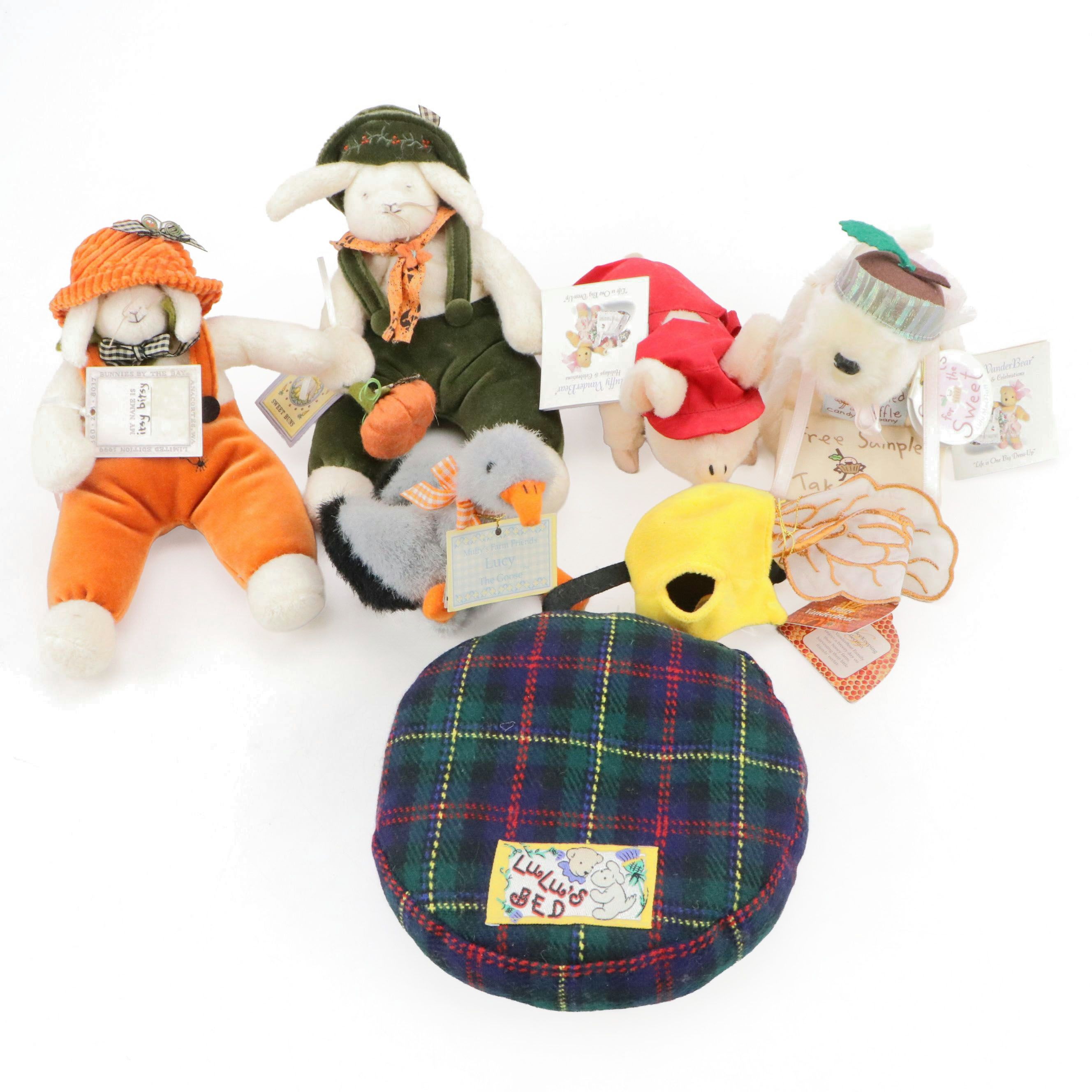 North American Bear Co. "Lulu Sweets," "Rudy the Pig" and More Stuffed Animals