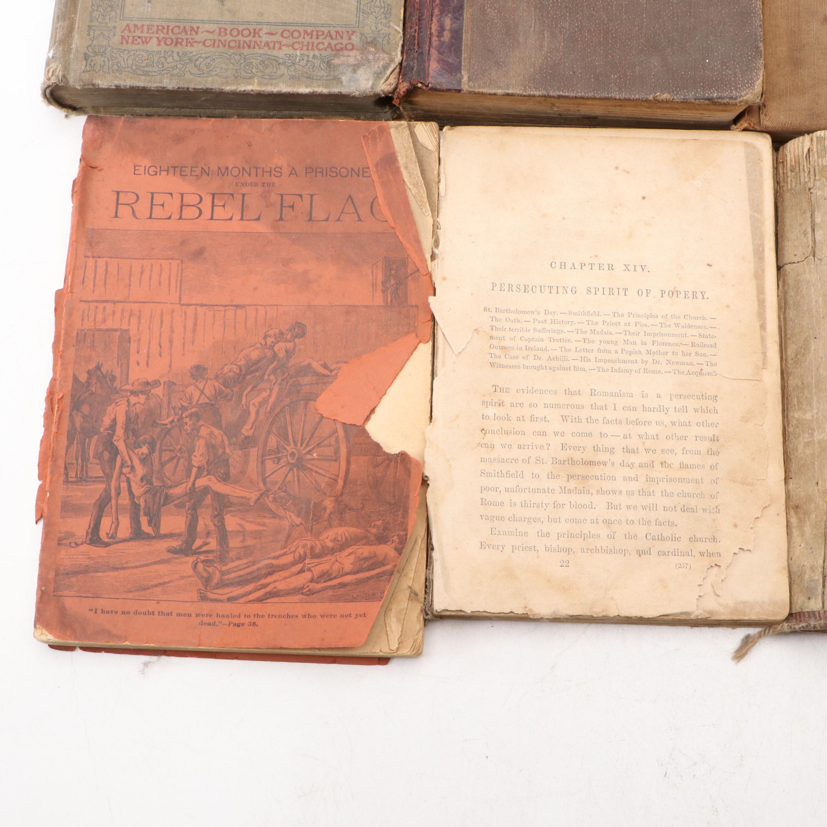 "The Cosmopolitan" Magazine Volumes and More Books, Late 19th/Early 20th Century