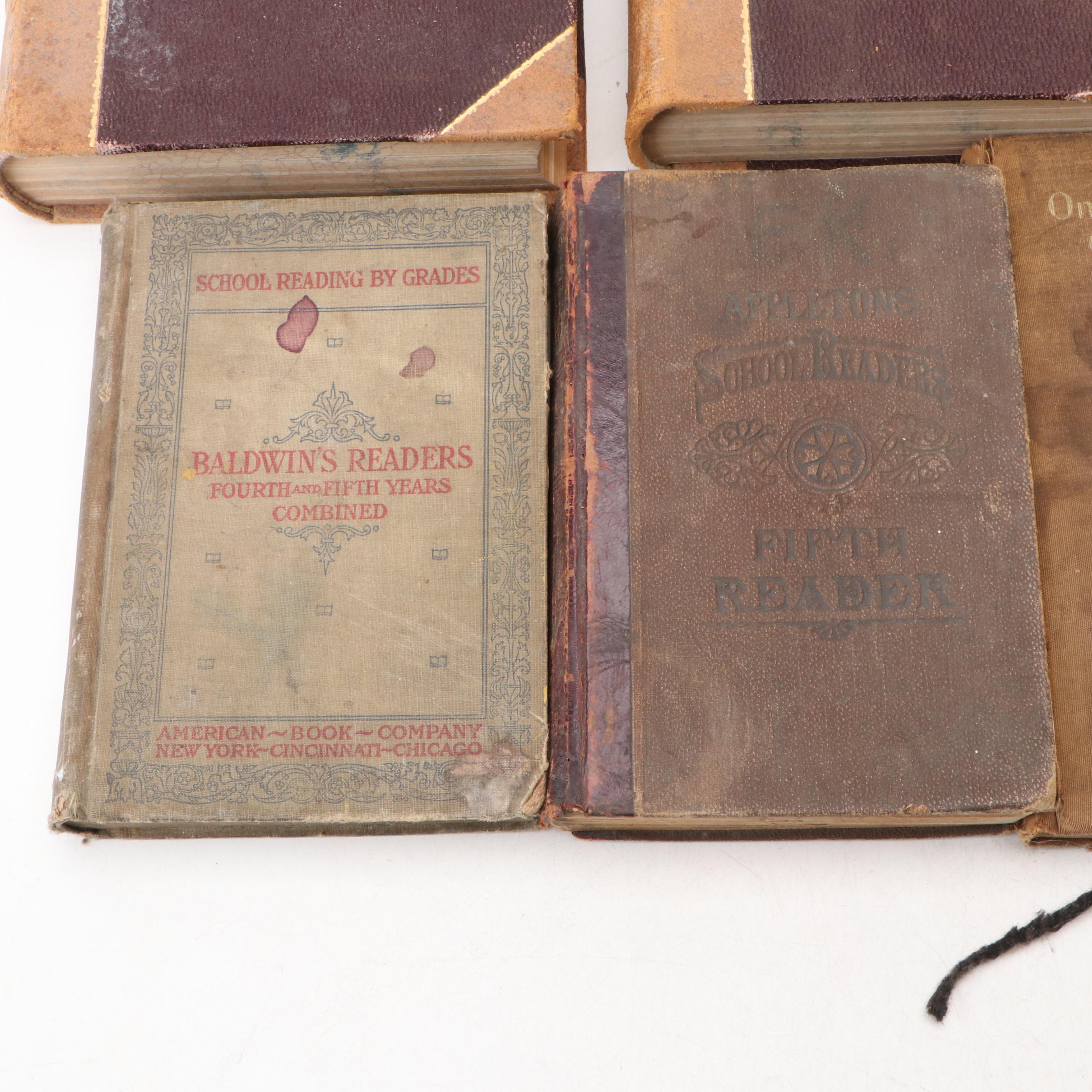 "The Cosmopolitan" Magazine Volumes and More Books, Late 19th/Early 20th Century