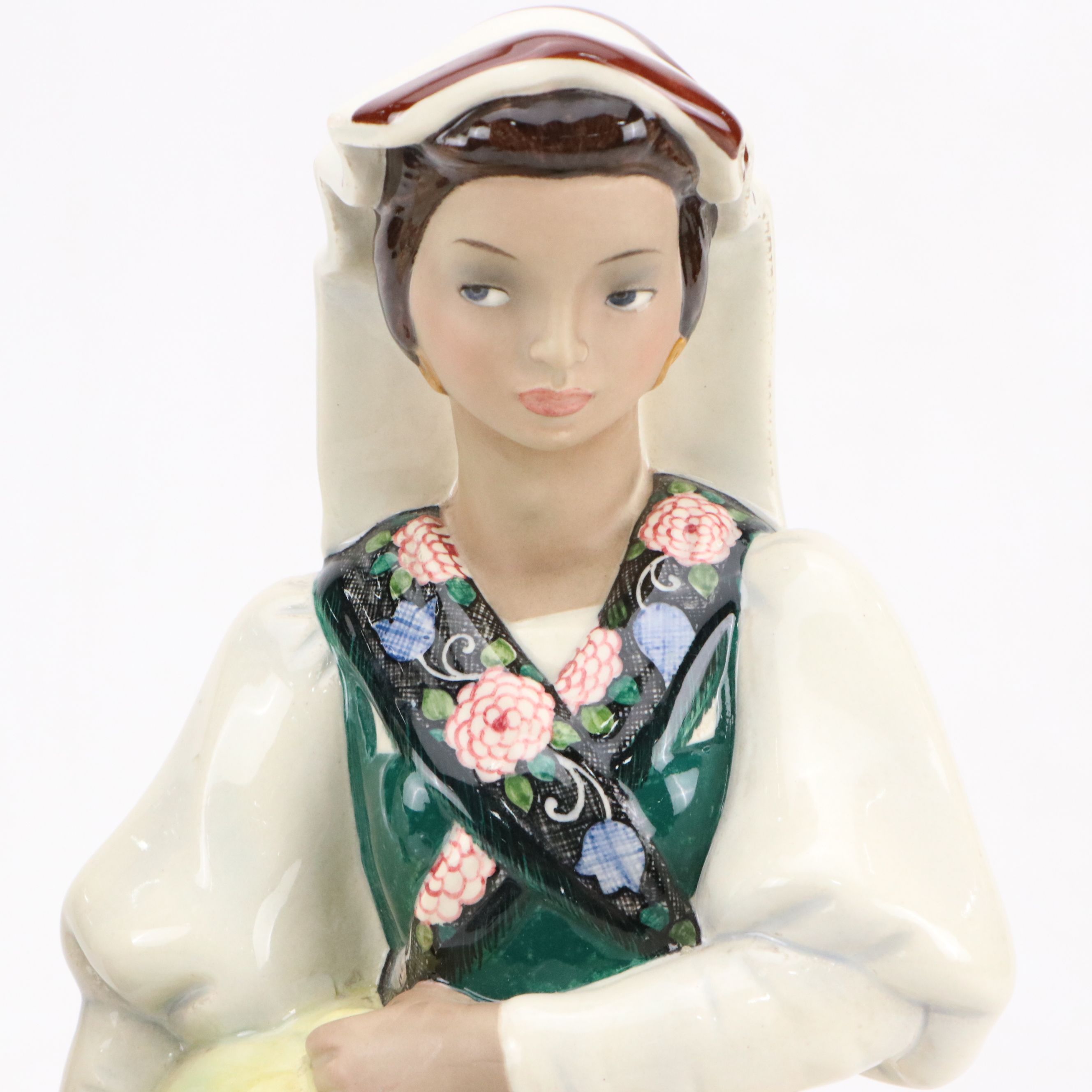 Bigi Torino Ceramic Italian Women, Mid-20th Century