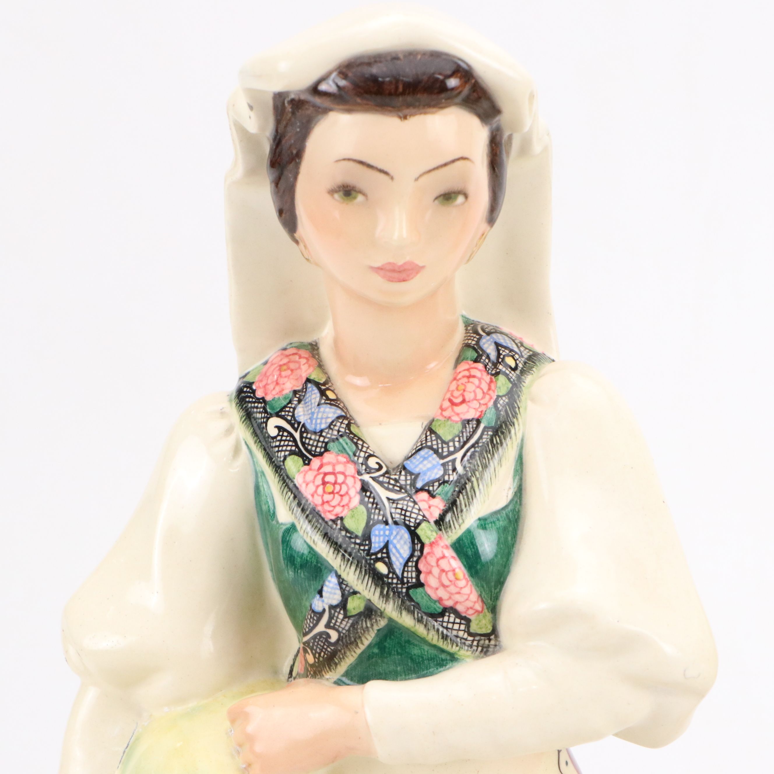 Bigi Torino Ceramic Italian Women, Mid-20th Century