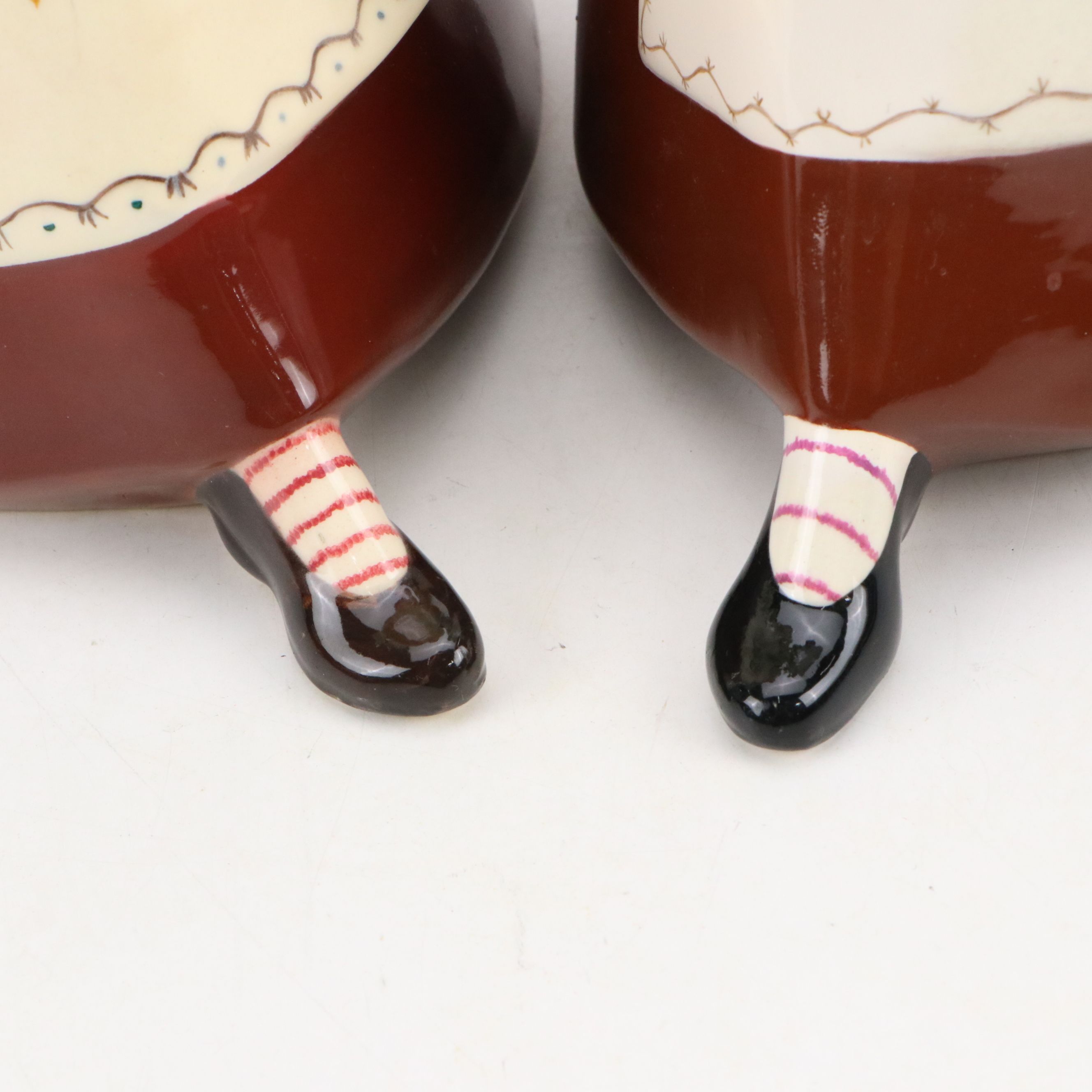 Bigi Torino Ceramic Italian Women, Mid-20th Century