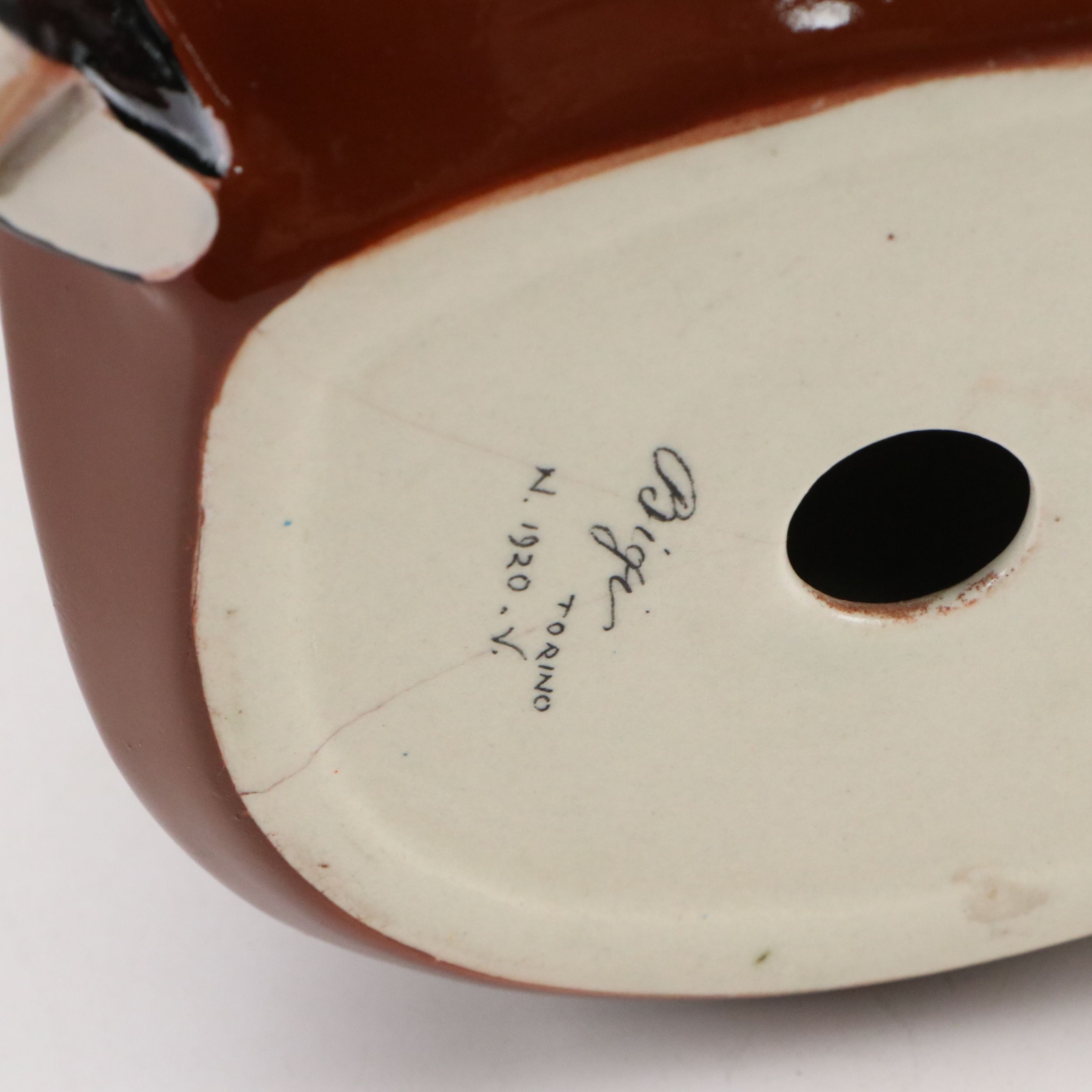 Bigi Torino Ceramic Italian Women, Mid-20th Century