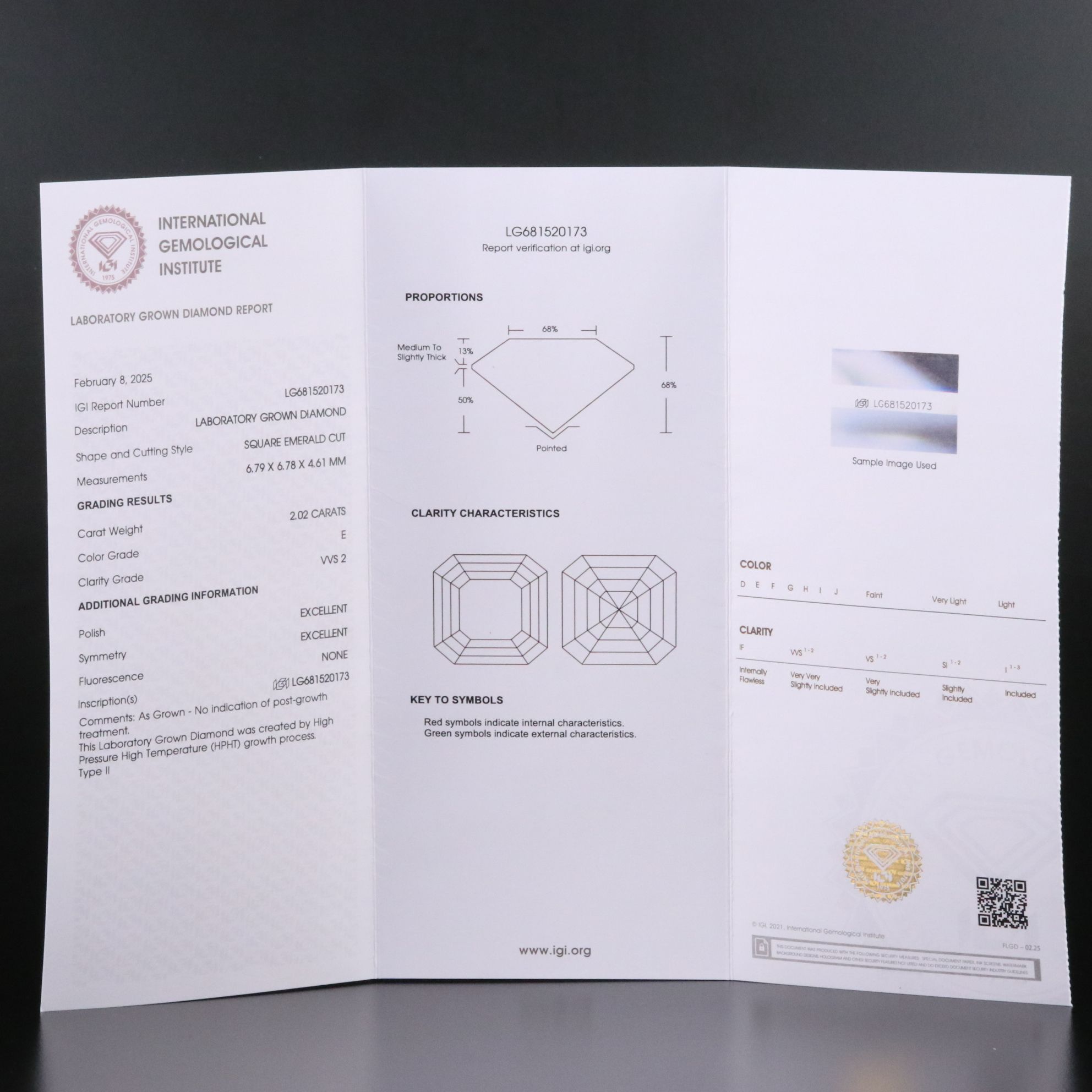 Platinum 4.06 CTW Lab Grown Diamond Stud Earrings with IGI Reports