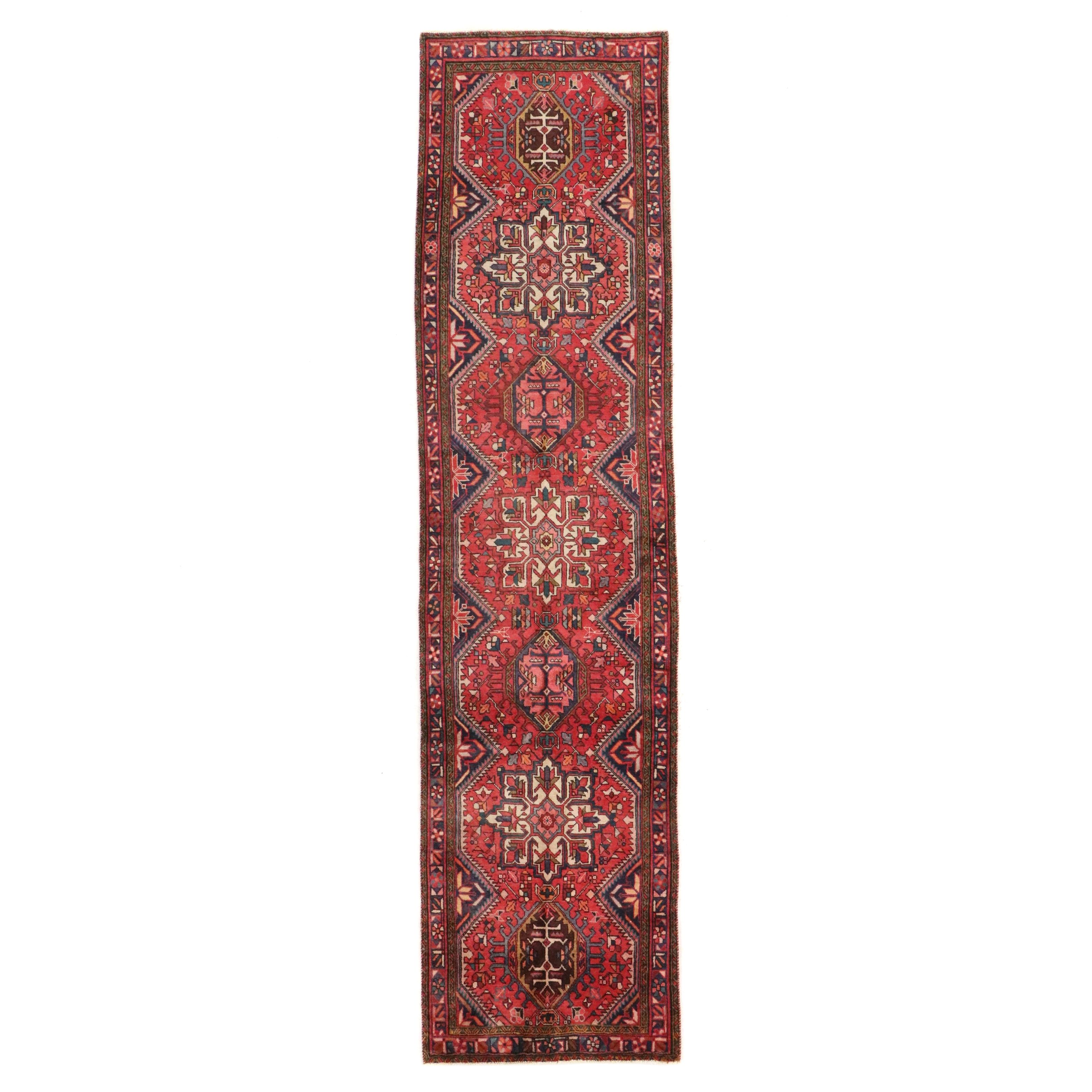 3'2 x 12'11 Hand-Knotted Persian Lamberan Long Rug