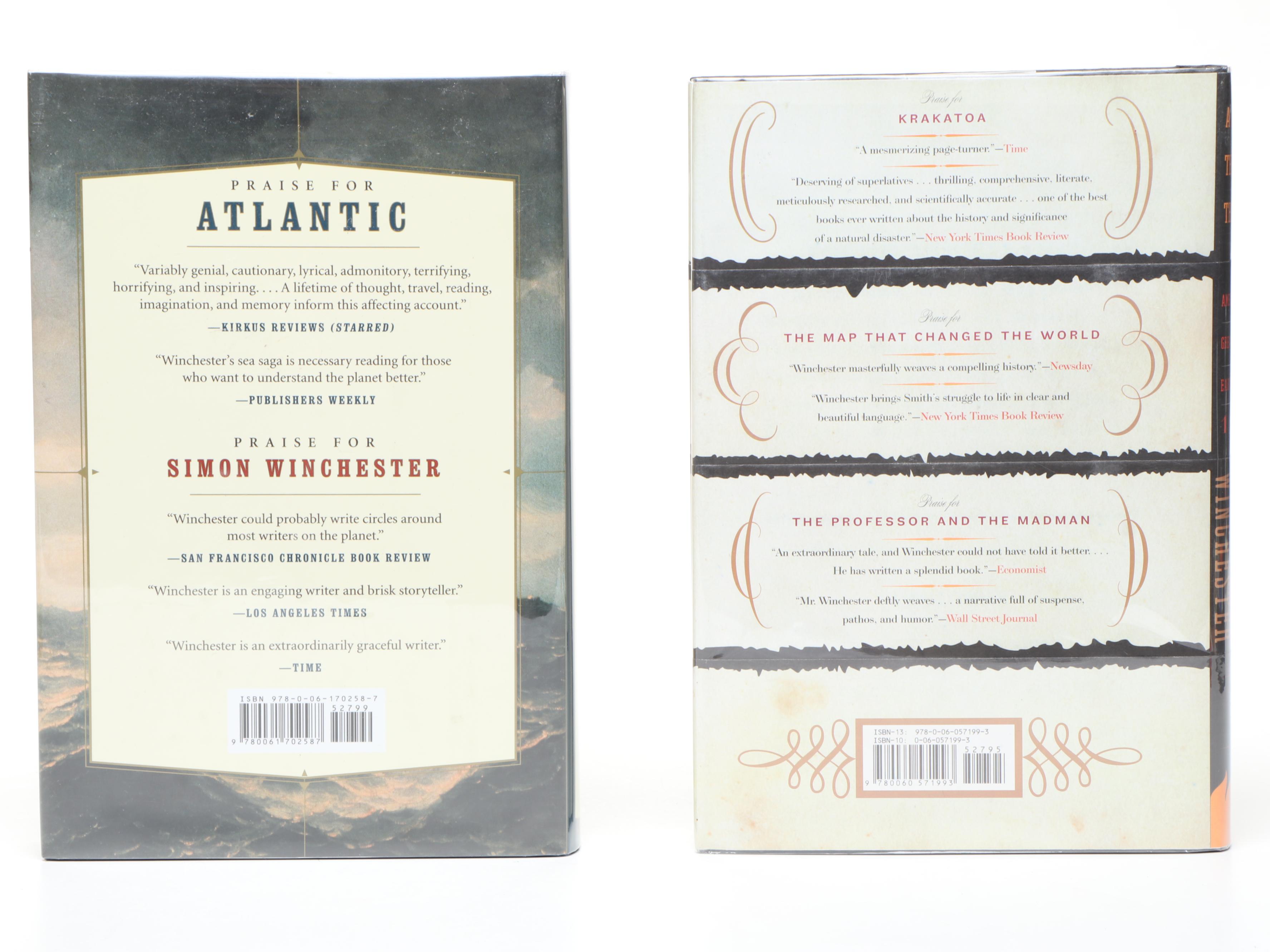 Signed First Edition "The Man Who Loved China" and More by Simon Winchester