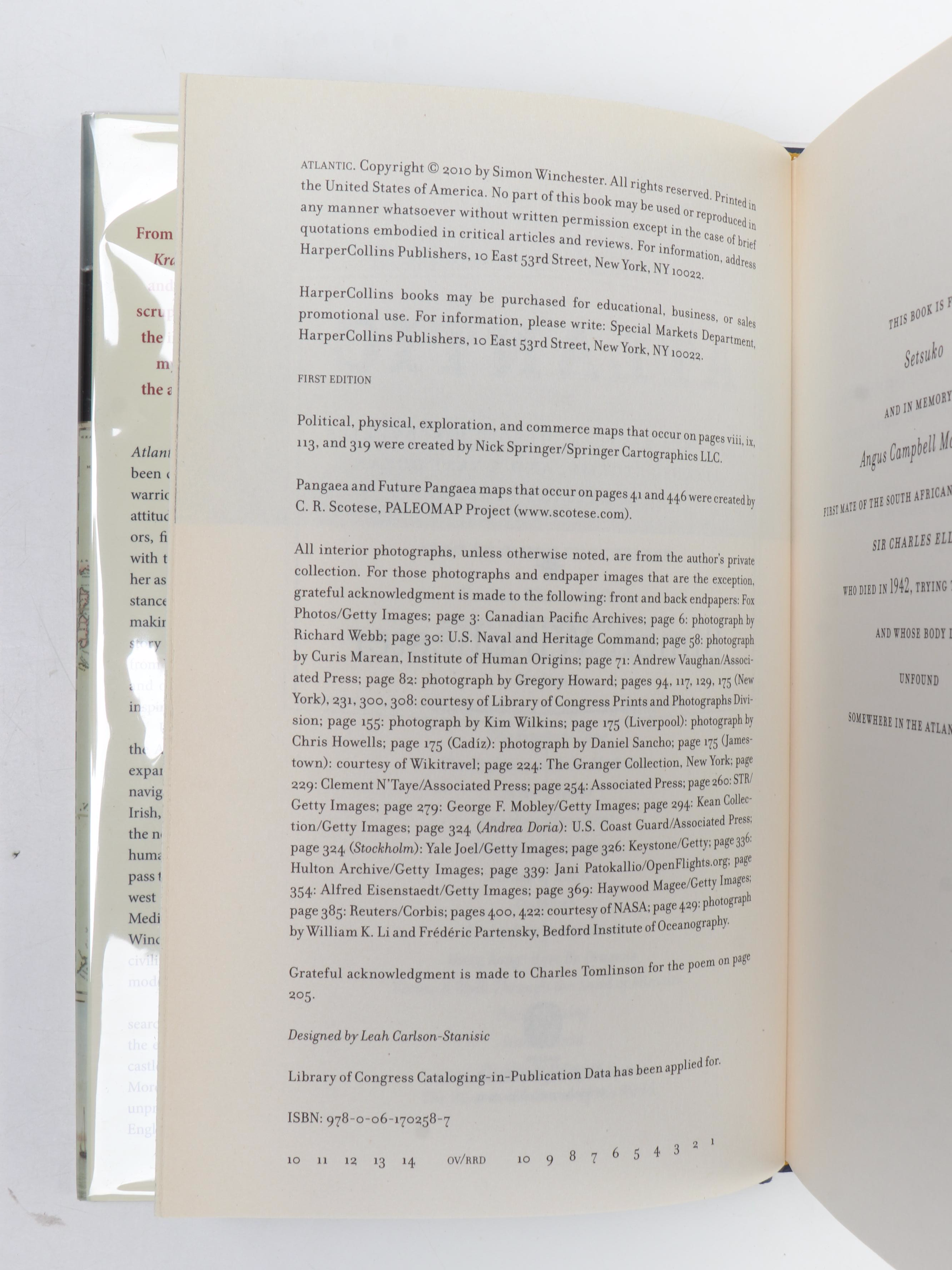 Signed First Edition "The Man Who Loved China" and More by Simon Winchester