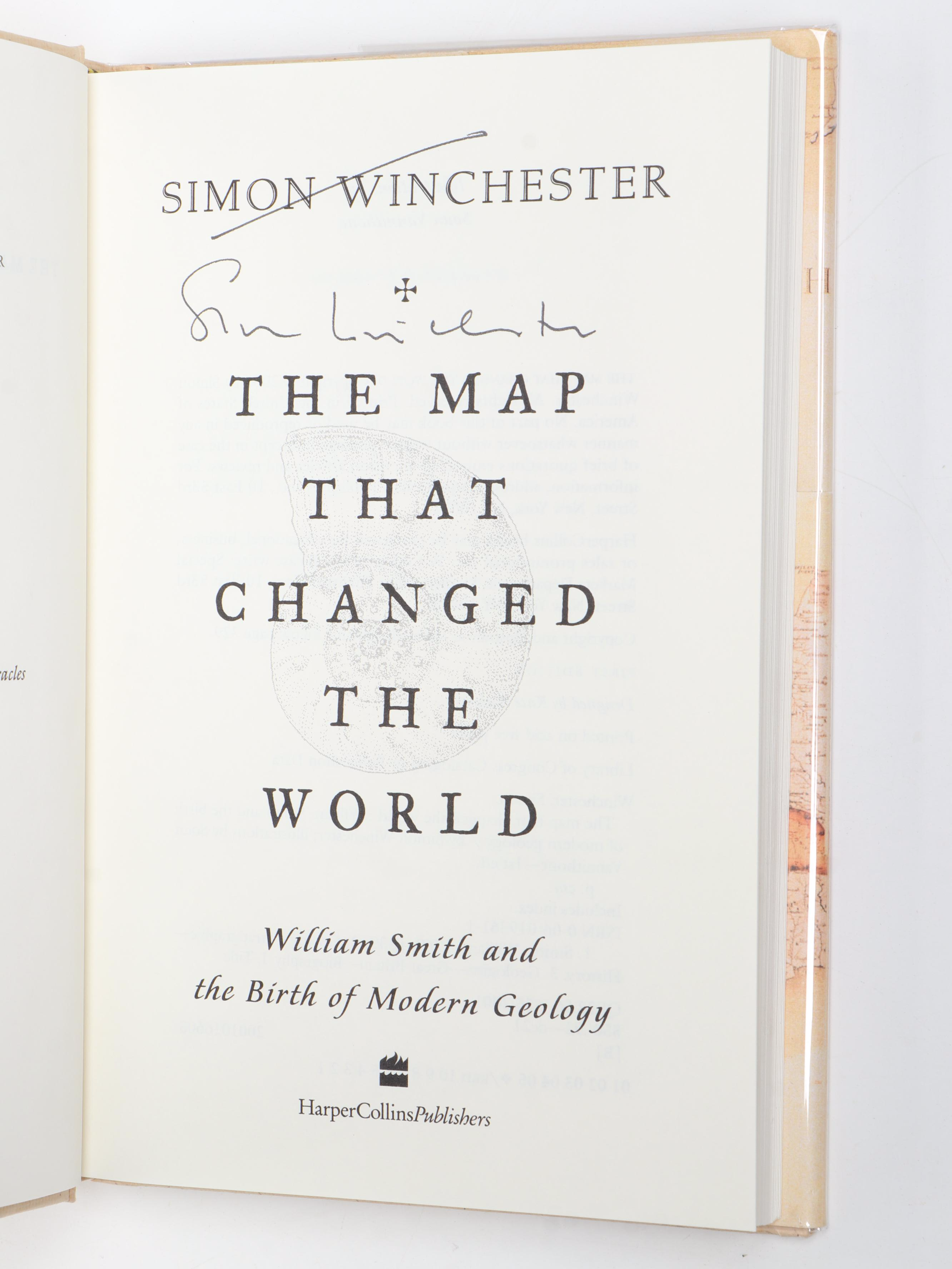 Signed First Edition "The Man Who Loved China" and More by Simon Winchester