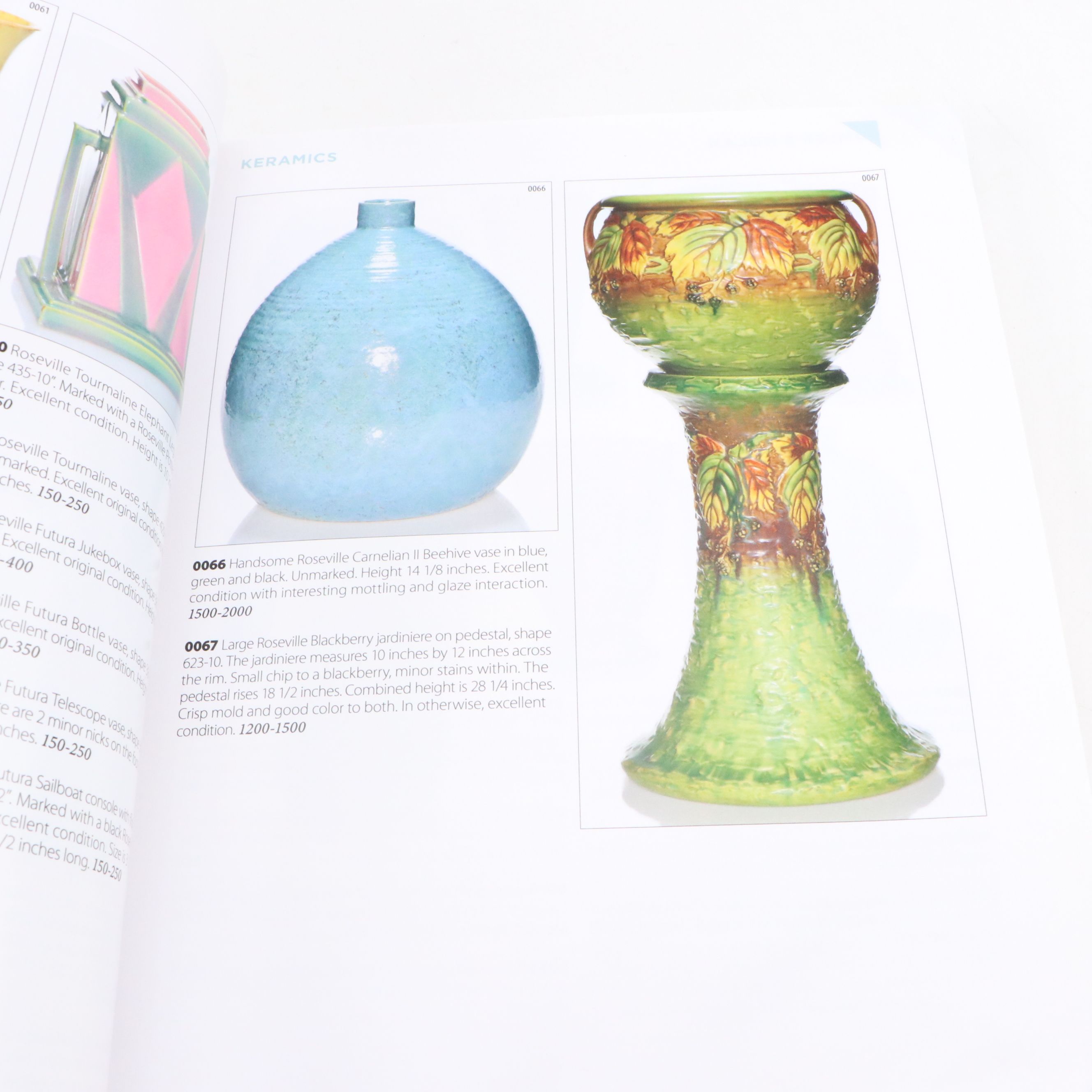 Rookwood Pottery, Art Glass and Painting Auction Catalogs, 21st Century