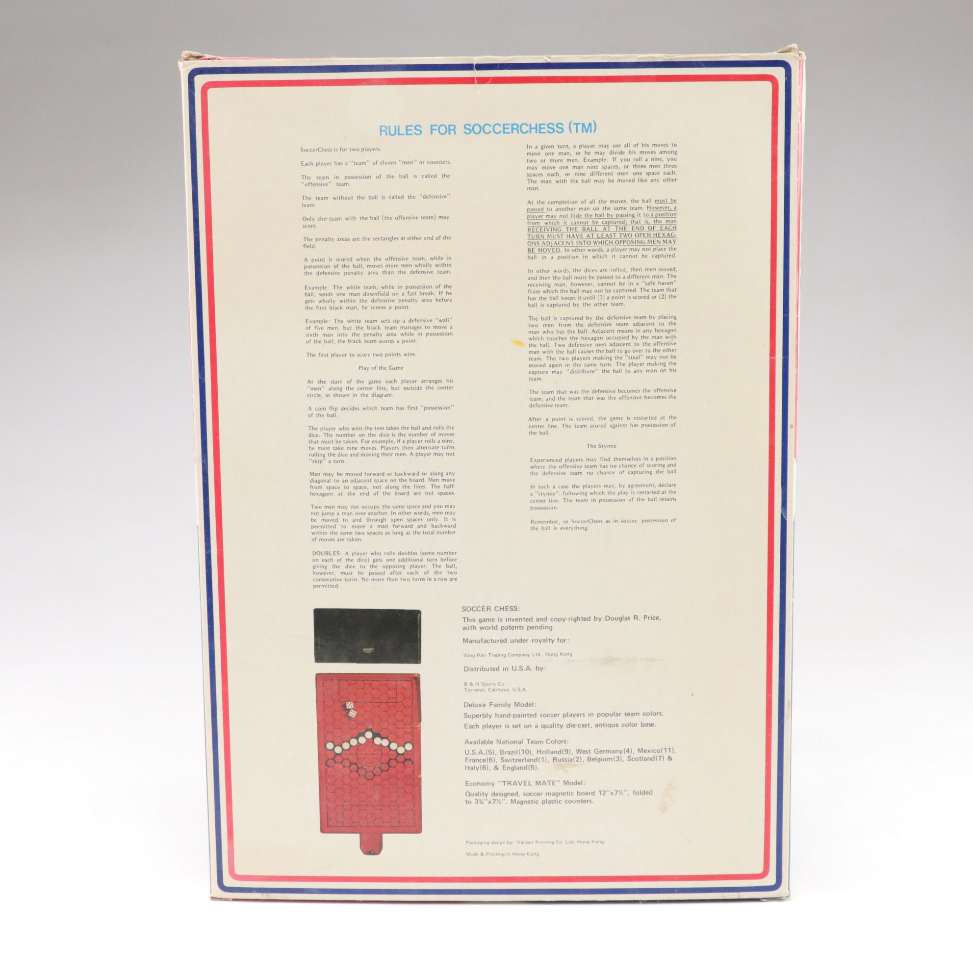 "Soccer Chess" and "Pro Action Football" with More Soccer Board Games