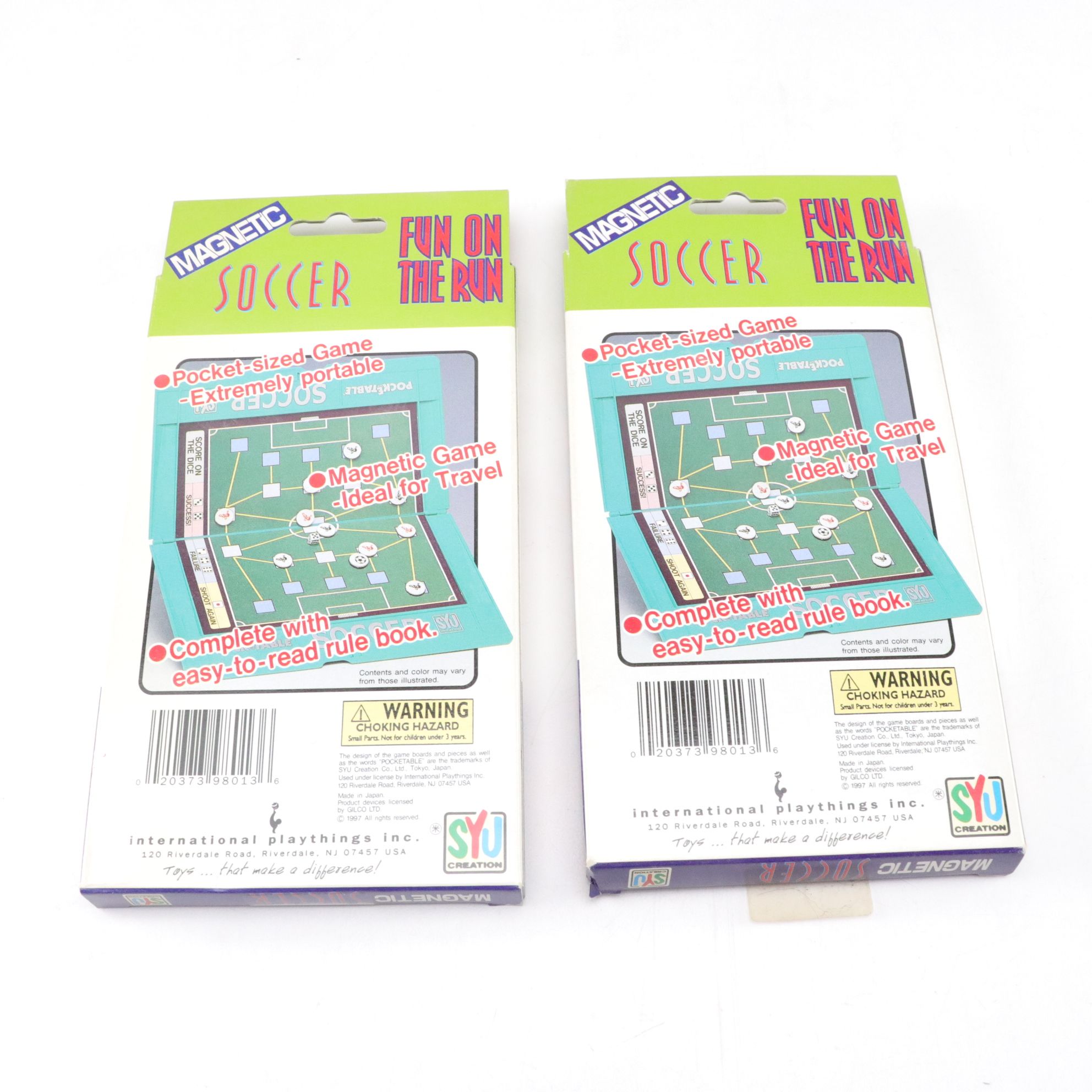 "Soccer Chess" and "Pro Action Football" with More Soccer Board Games