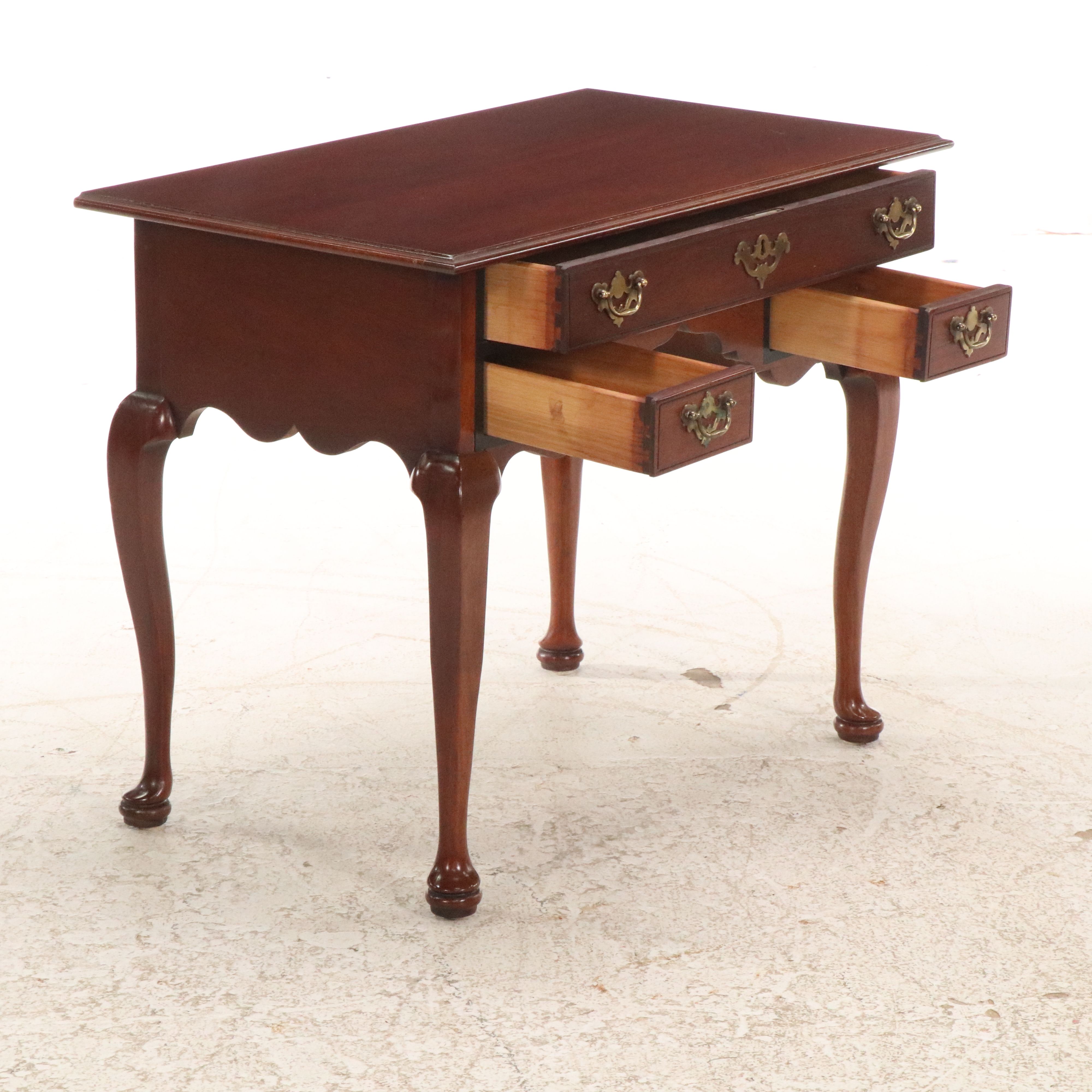 Hickory Chair Company Historical James River Plantation Mahogany Desk