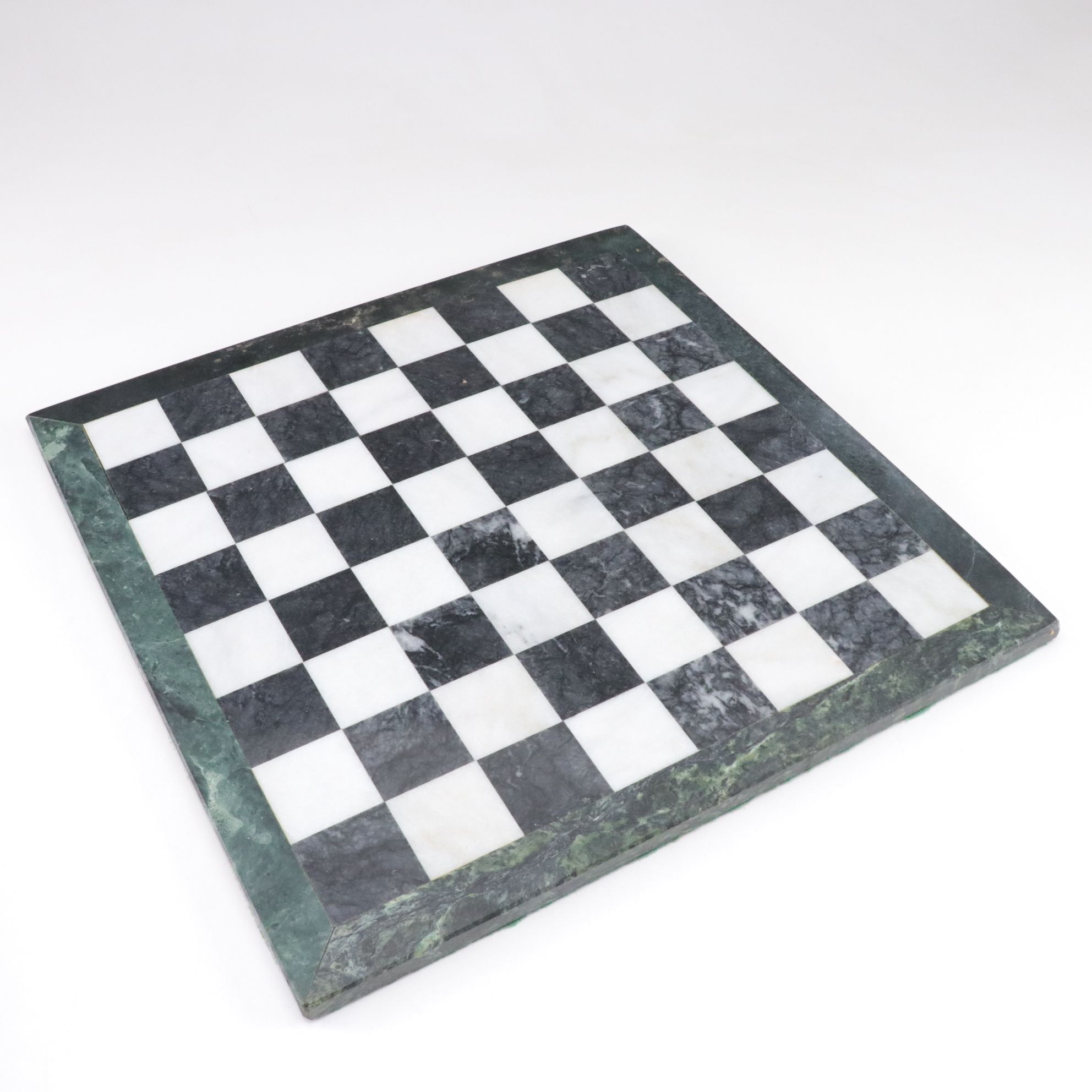 Marble Chess Set with Minimalist Style Pieces