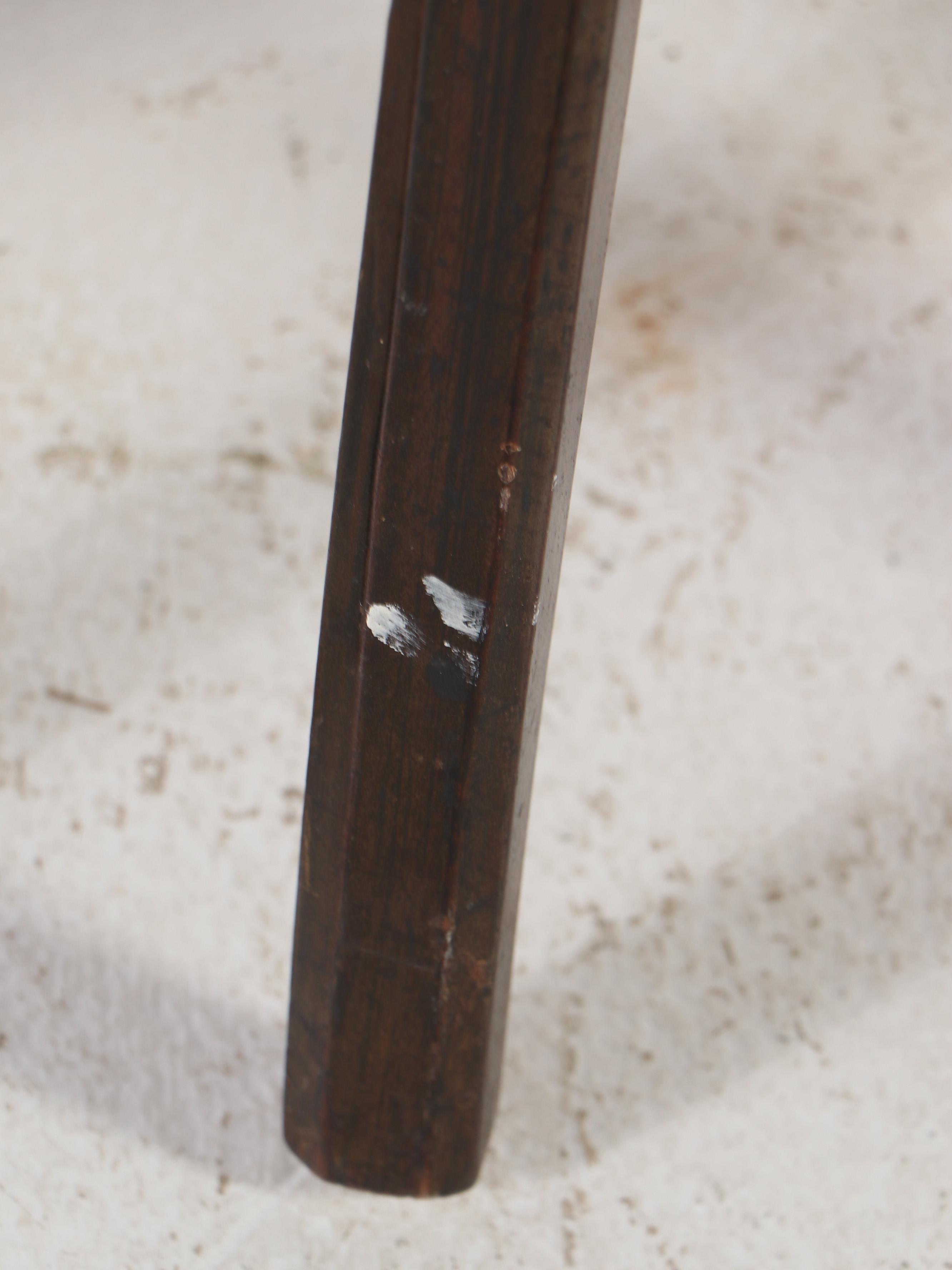 Set of Four Victorian Eastlake Grain-Painted Wood Parlor Chairs