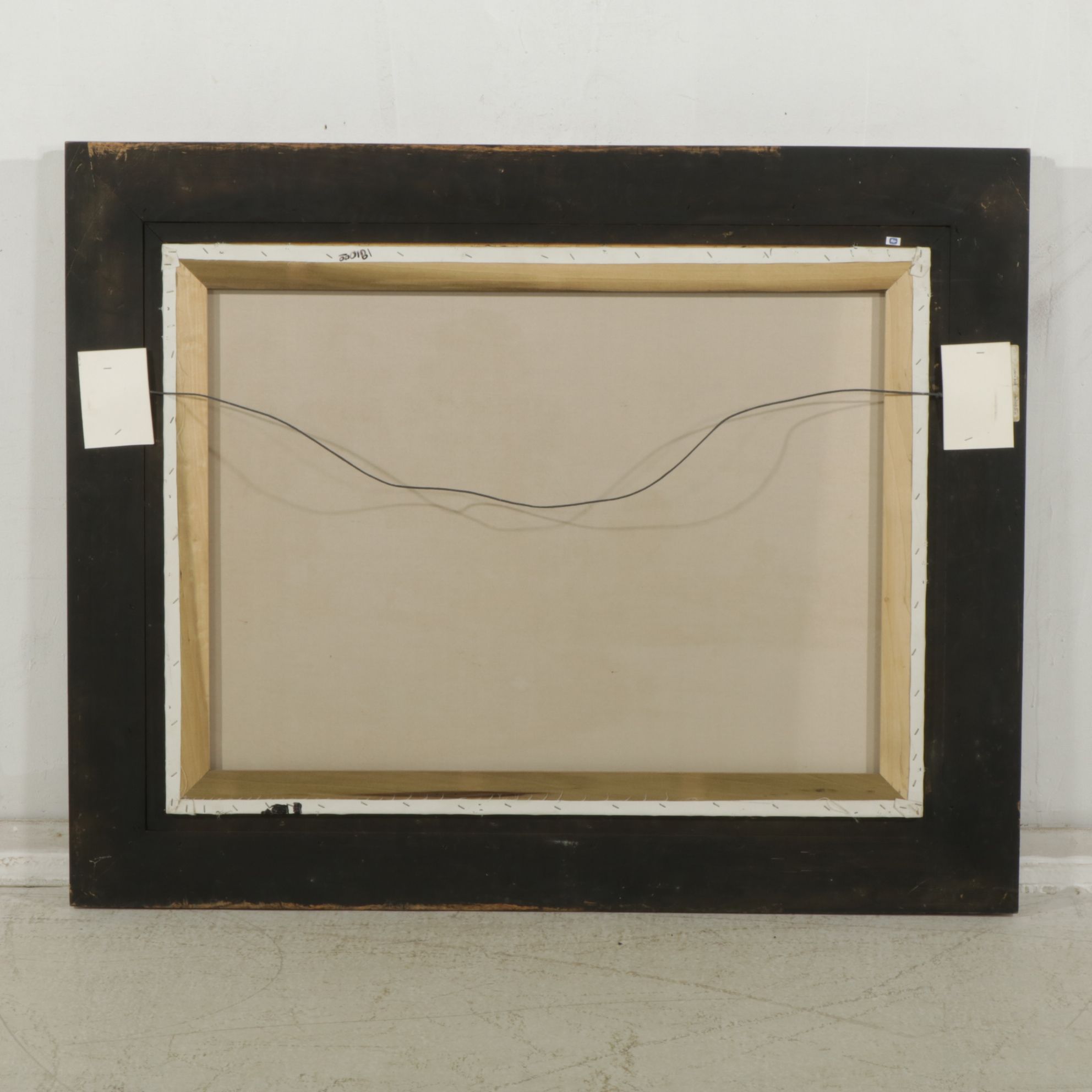 George Clifton Impressionist Riverbank Landscape Oil Painting, Late 20th Century