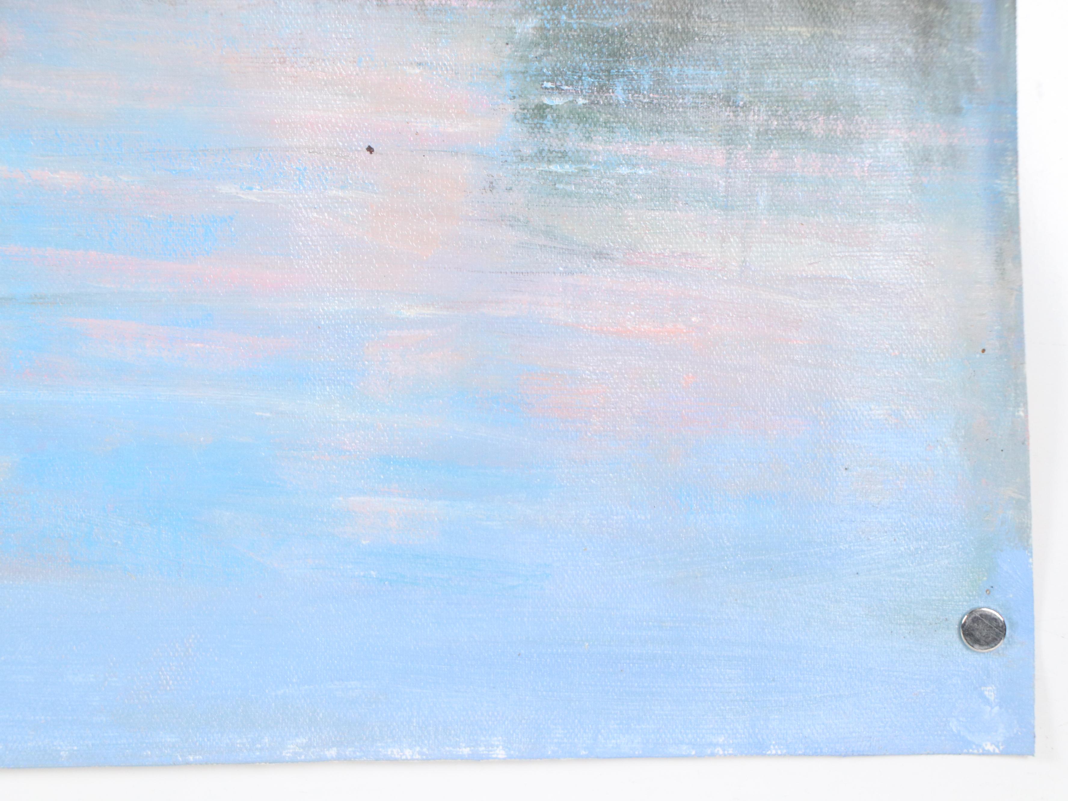 Marsh Landscape Oil Painting, 21st Century