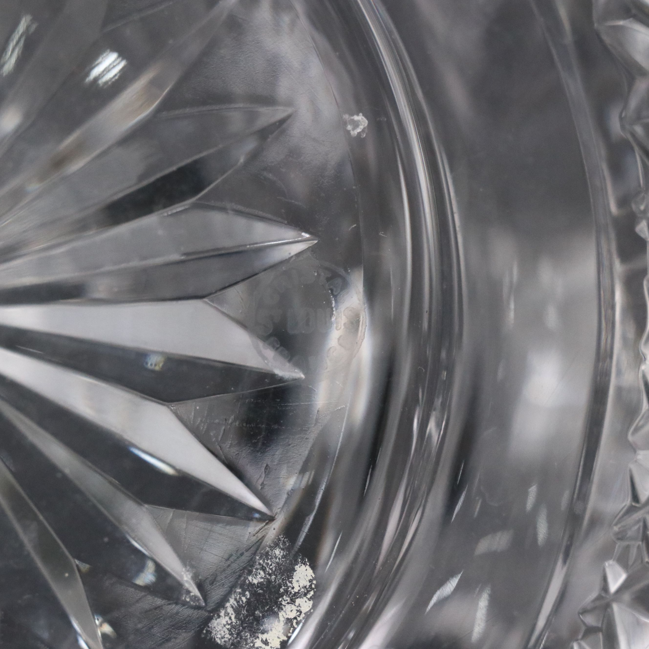 St. Louis Crystal Carafe with Other Crystal Vase