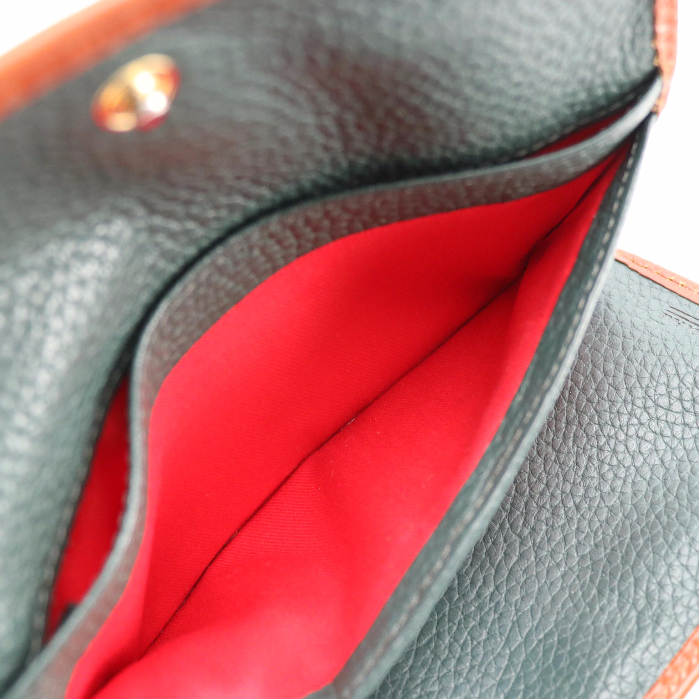 Dooney & Bourke IN041 Large Pocket Nylon Satchel and Grained Leather Wallet