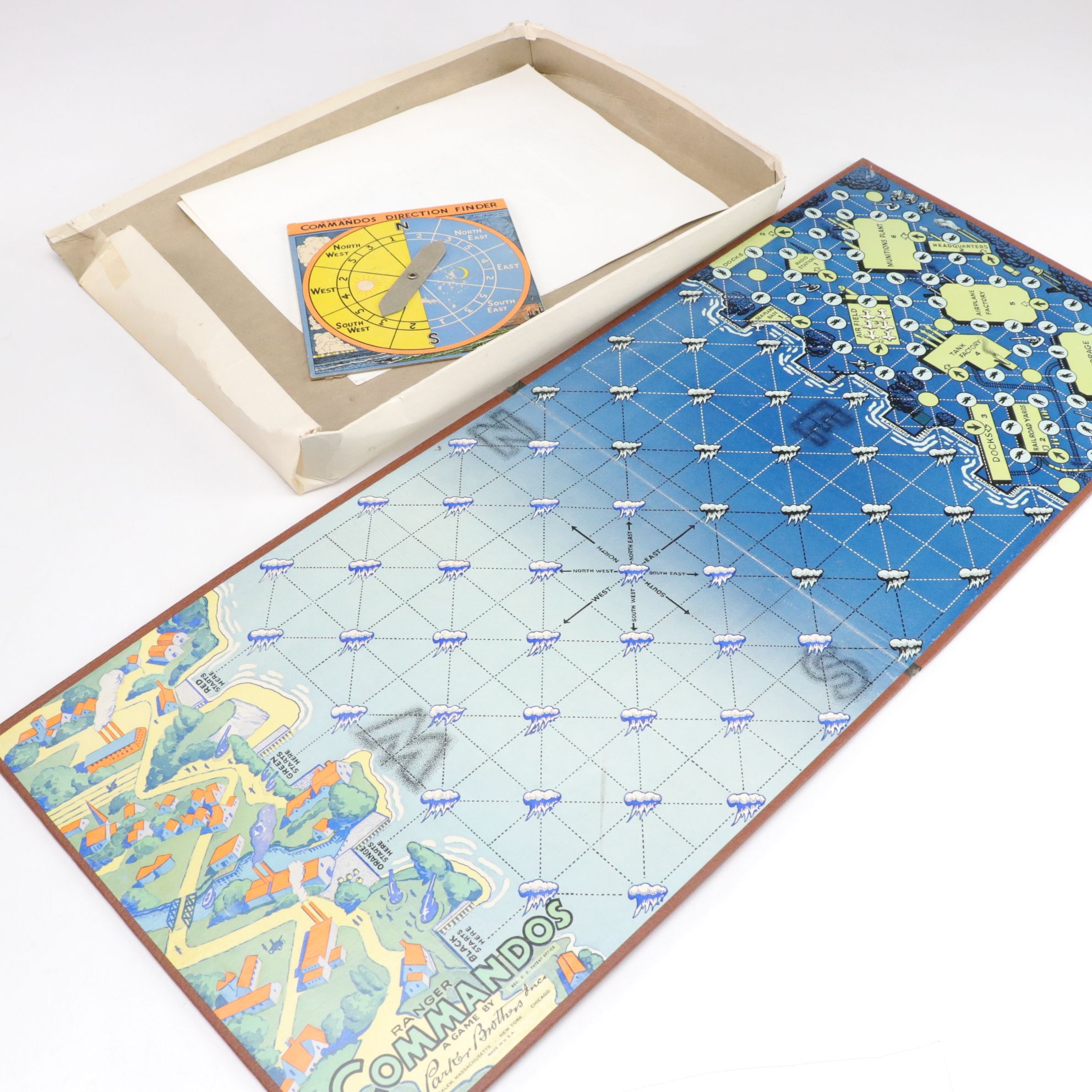 "Easy Money" Mid-20th C. Game with Stock Market & Other Board Games