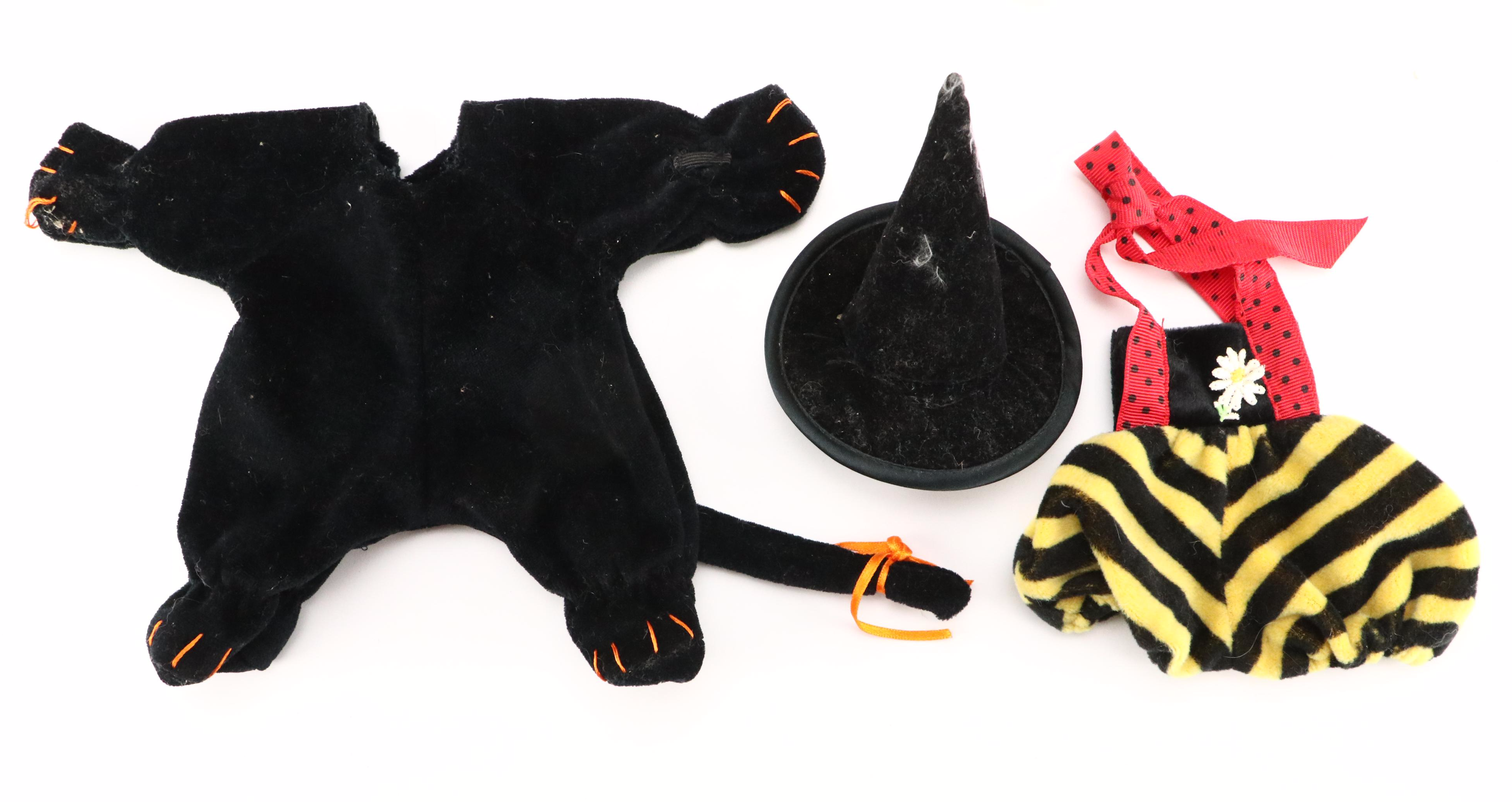 Steiff Witch Teddy Bear with Russ Berrie, Hurdy Gurdy and More Stuffed Animals