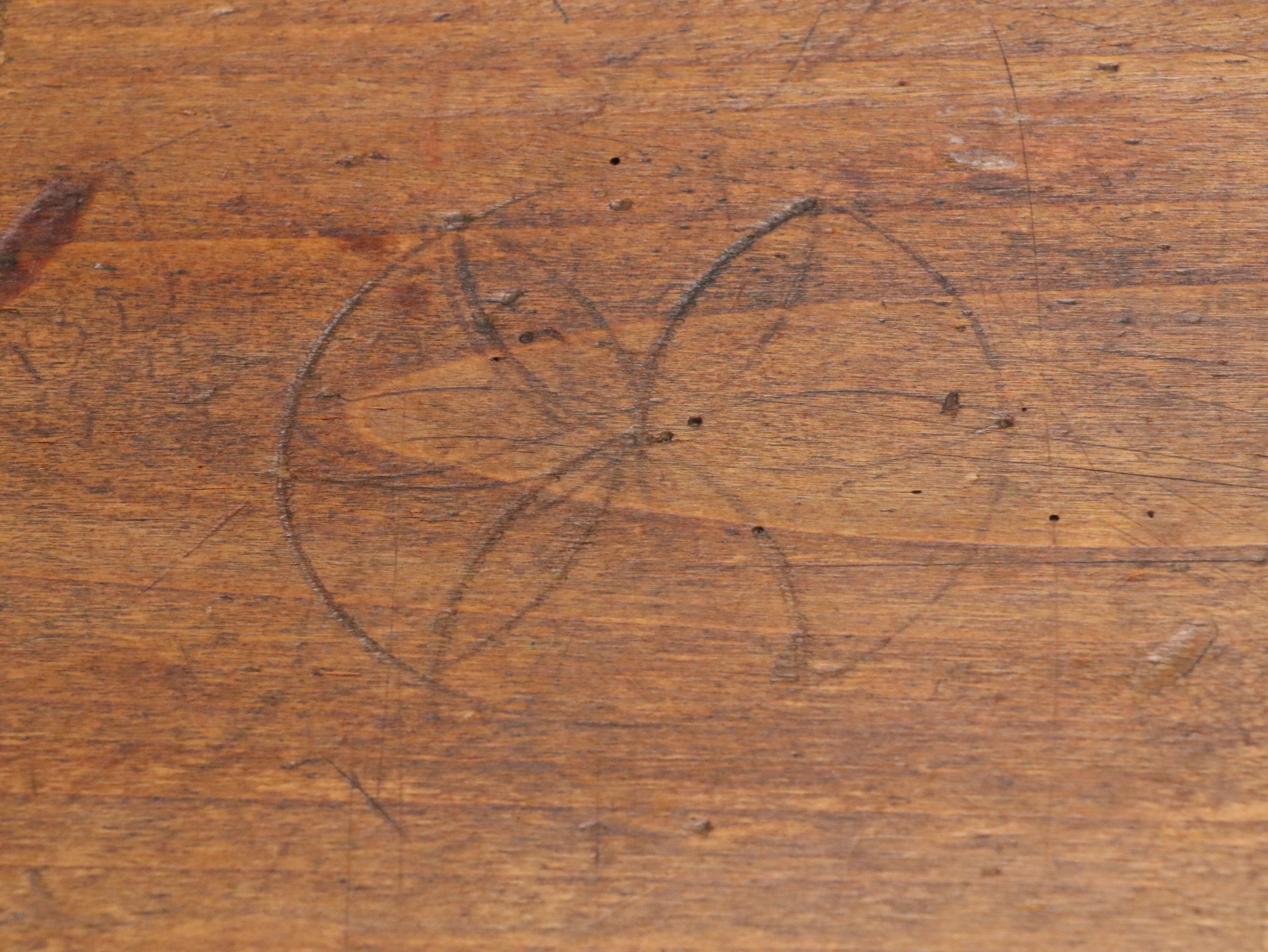 French Fruitwood Oval Vintner's Table, 19th Century