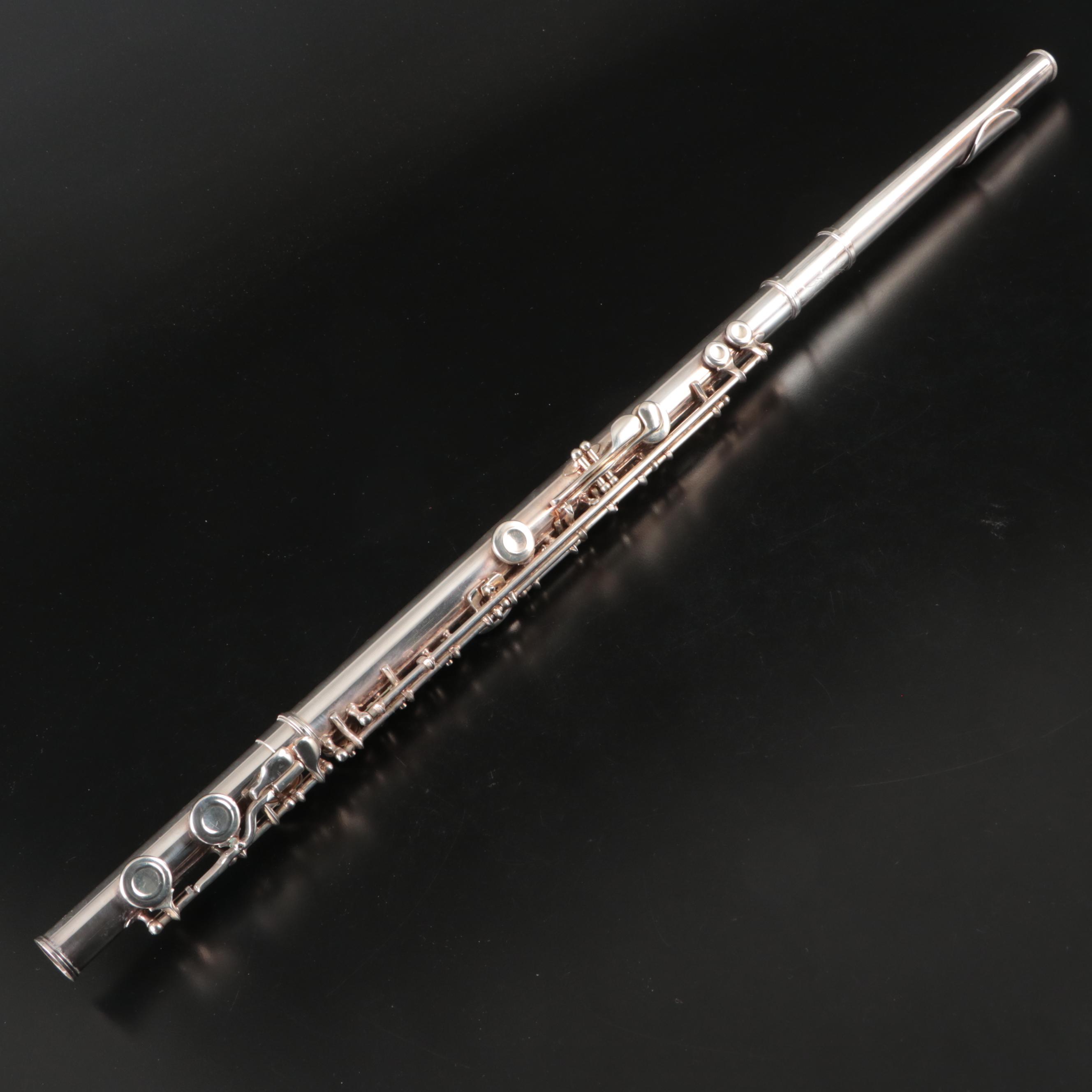 Vintage Artley Sterling Silver Flute with Case