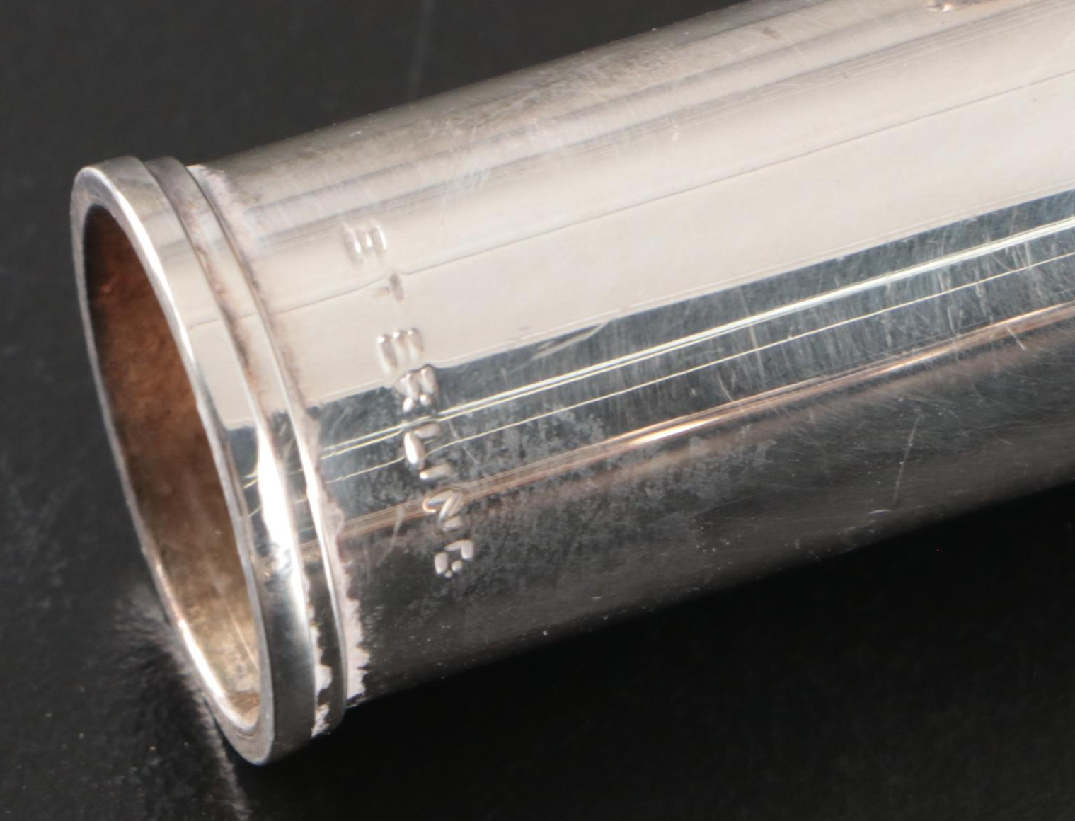 Vintage Artley Sterling Silver Flute with Case