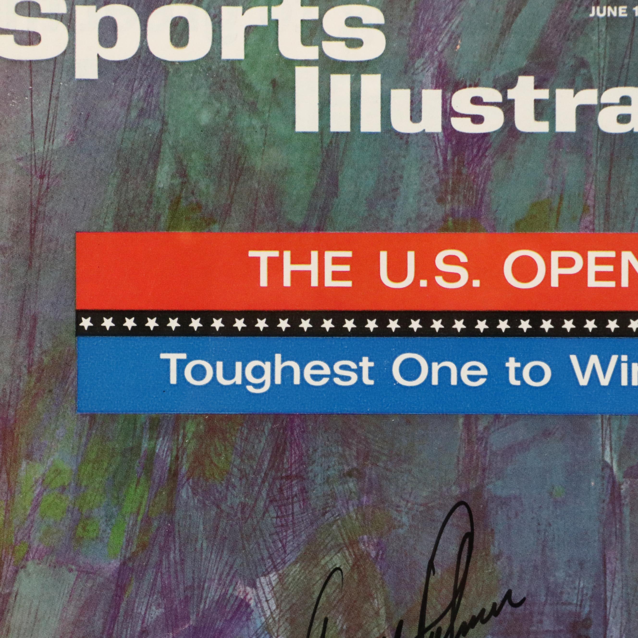 Arnold Palmer Signed "Sports Illustrated" Magazine Cover with Photograph, JSA