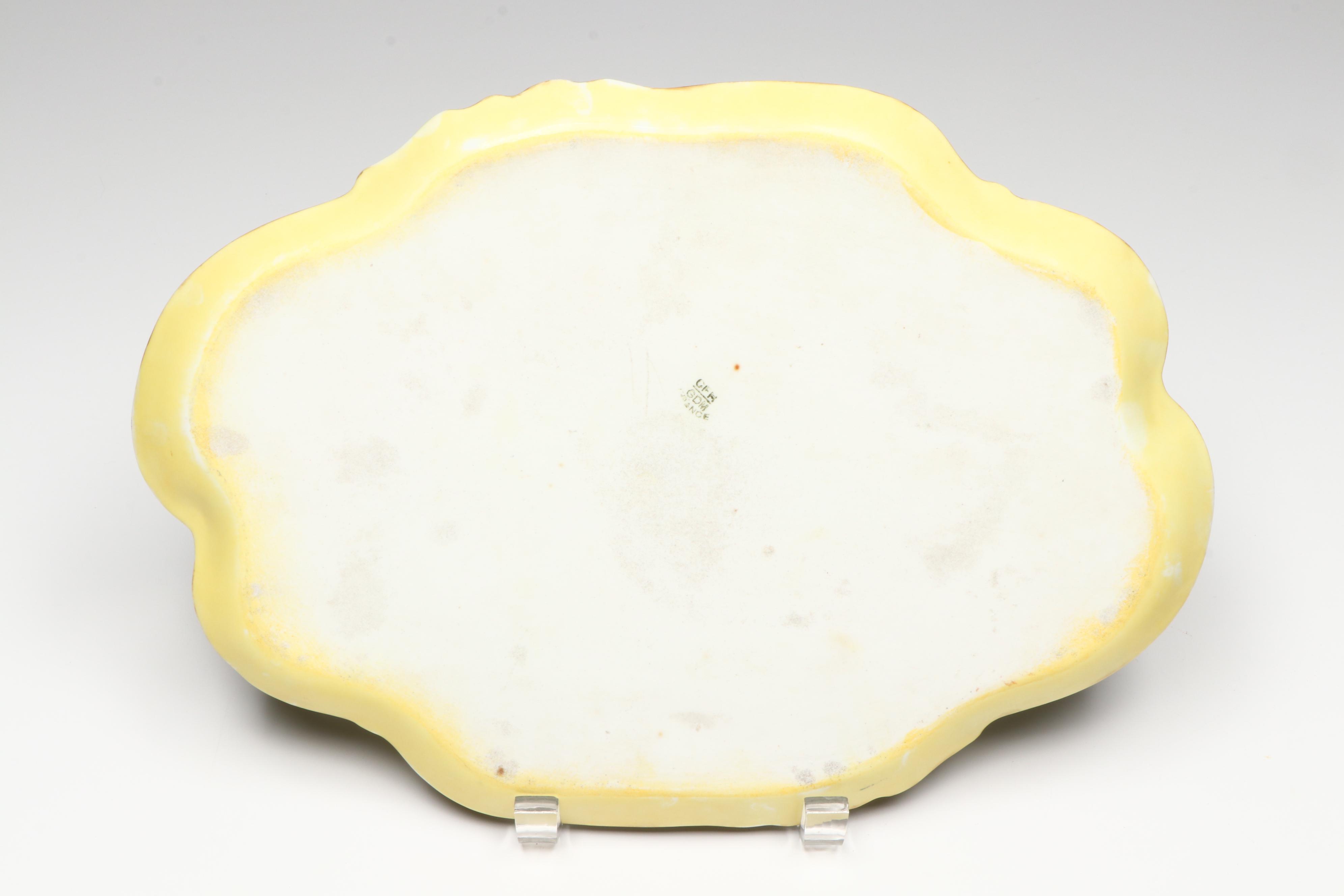 Porcelain Make-up Jars, Repoussé Metal Jewelry Box, and More Vanity Accessories