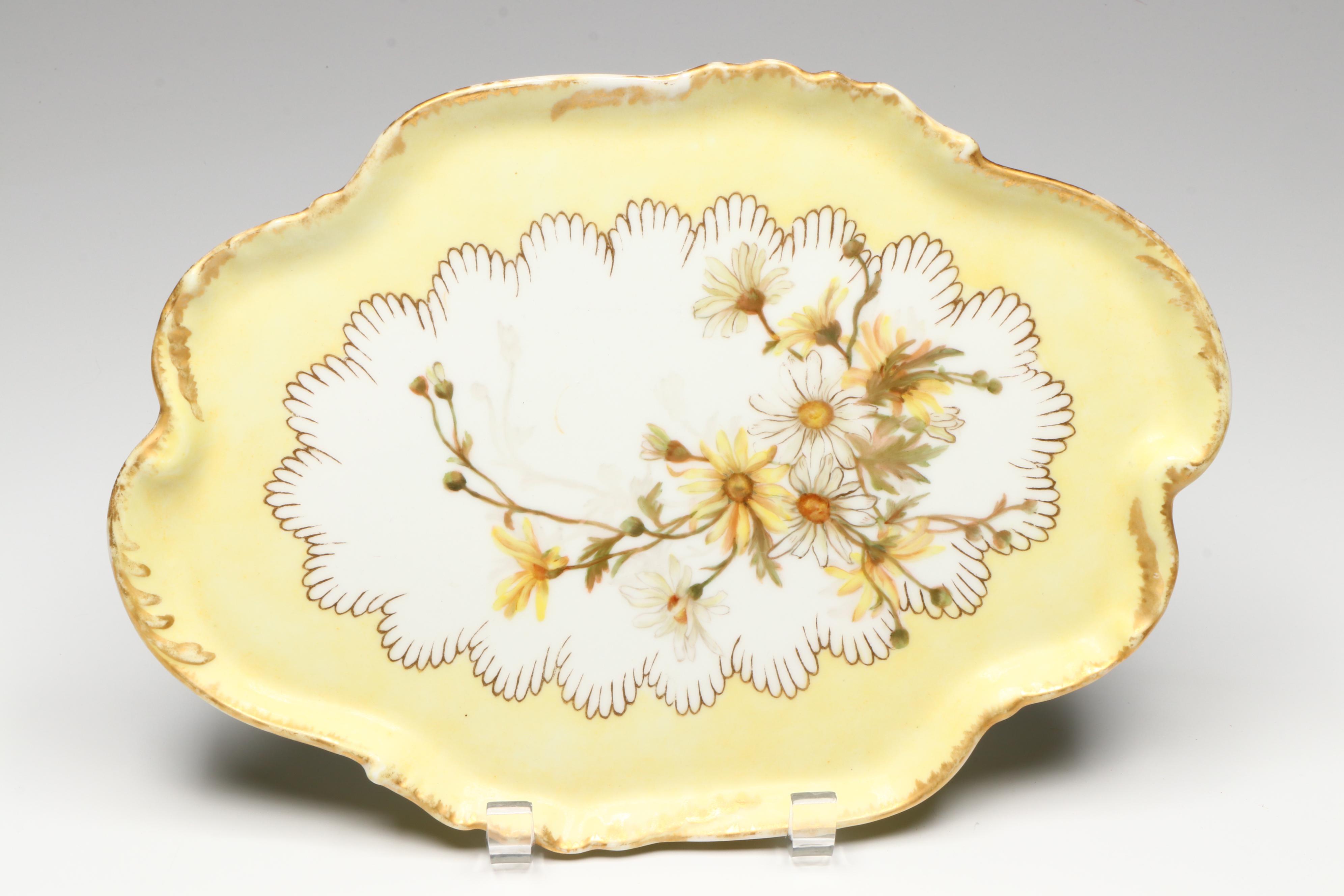 Porcelain Make-up Jars, Repoussé Metal Jewelry Box, and More Vanity Accessories