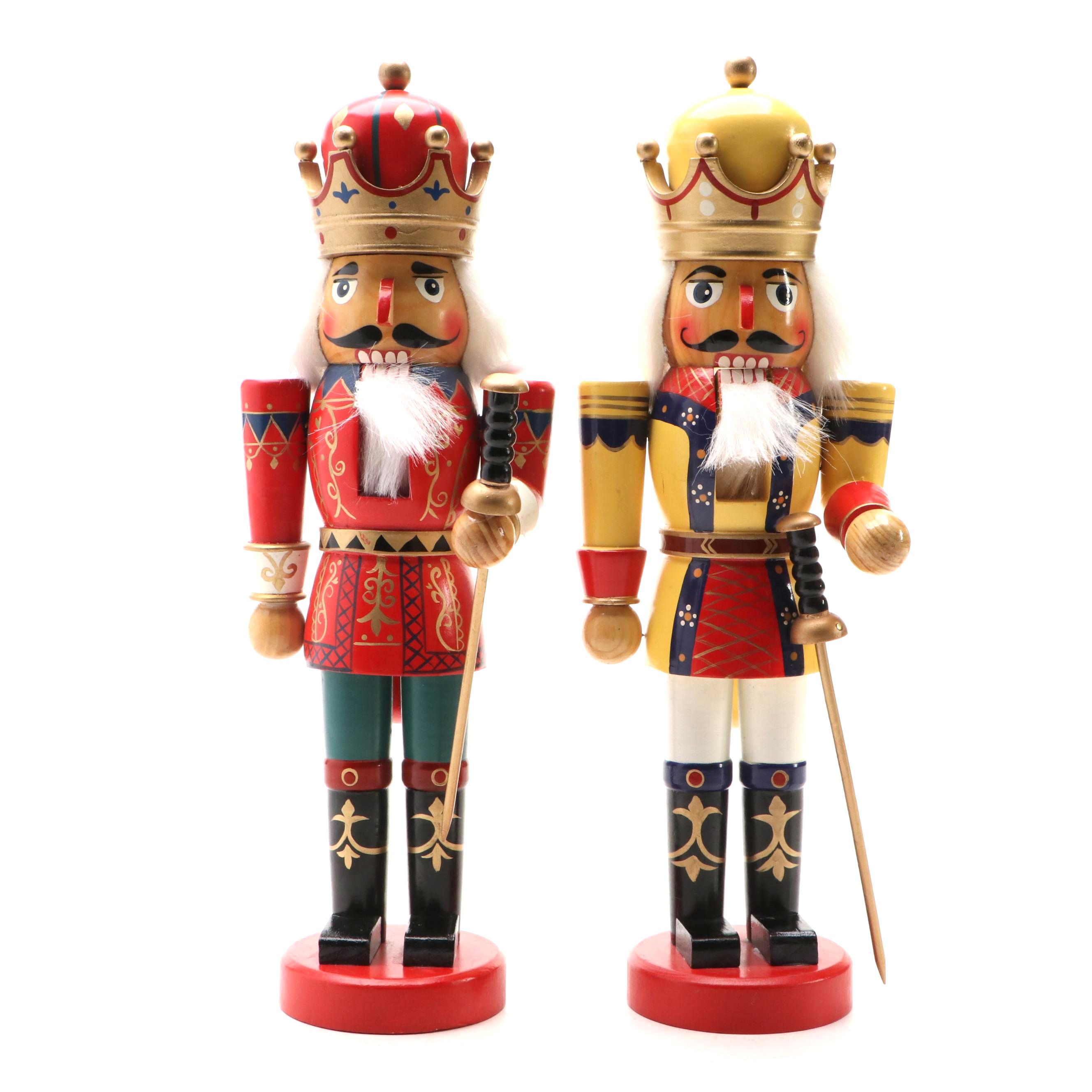 Painted Wooden Nutcrackers