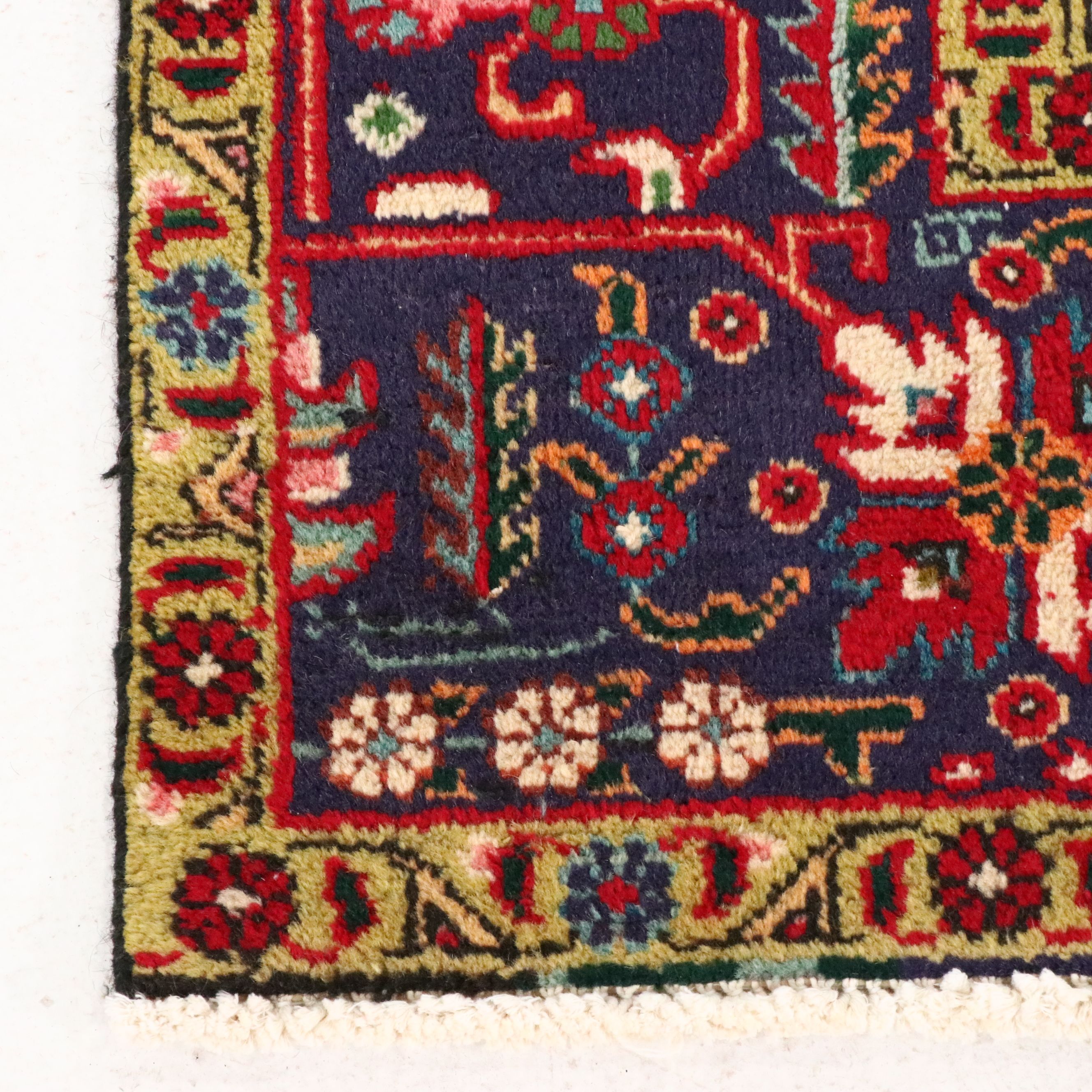 6'6 x 9'4 Hand-Knotted Persian Tabriz Area Rug