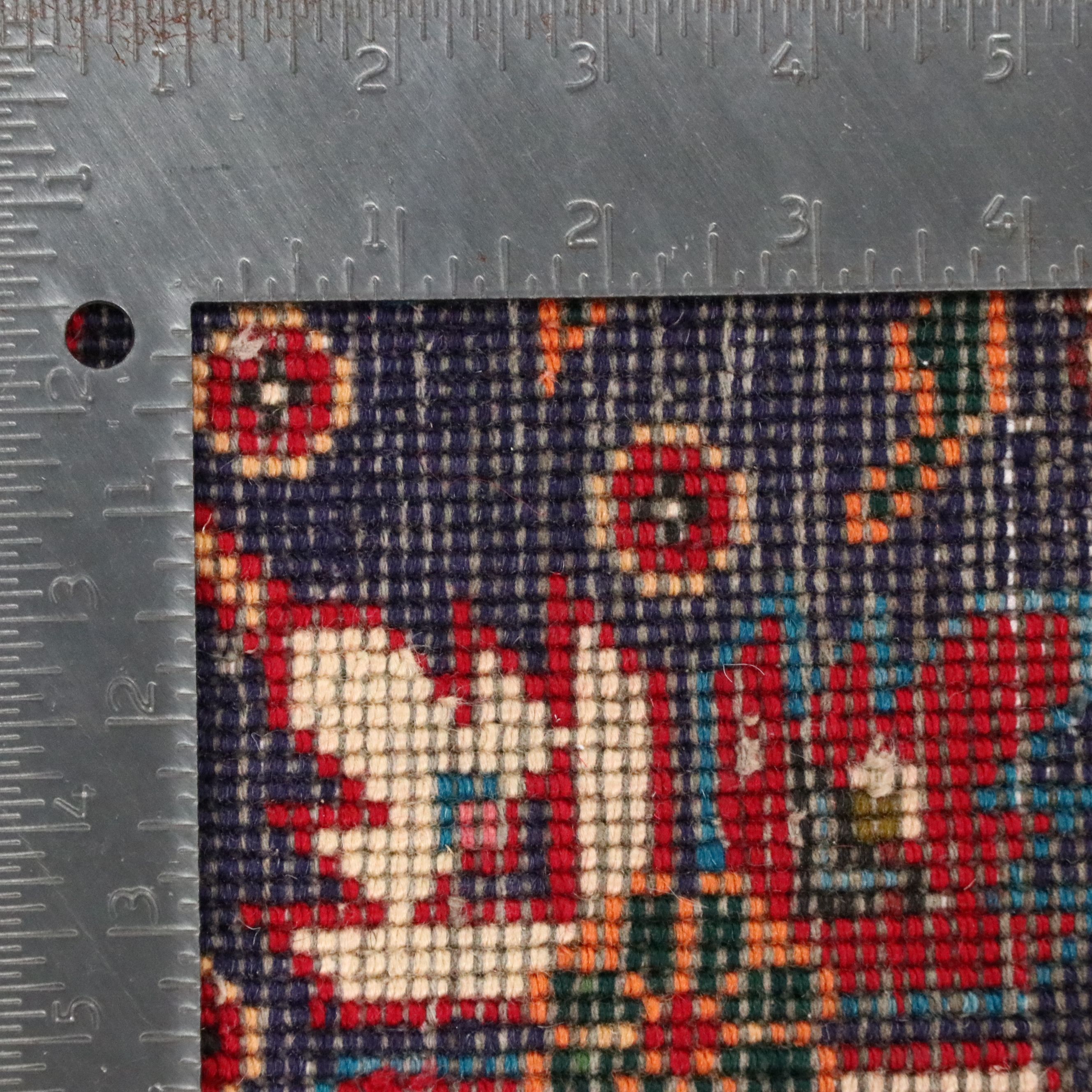 6'6 x 9'4 Hand-Knotted Persian Tabriz Area Rug